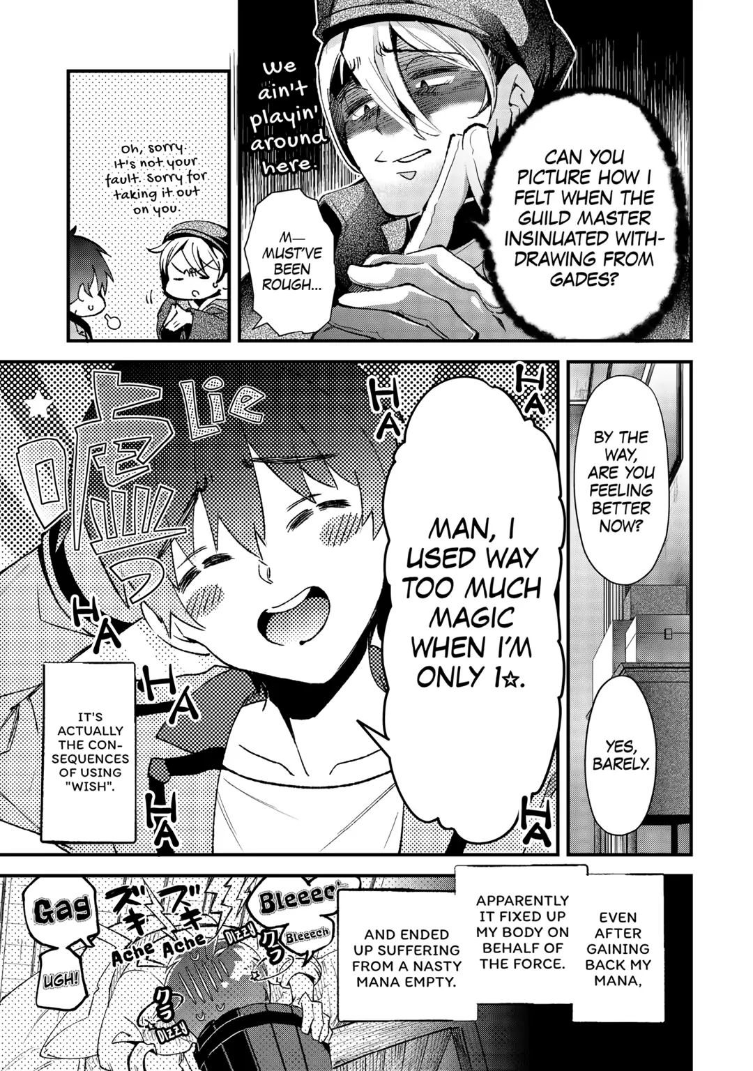 Ochikobore “1” Mahou Tsukai wa, Kyou mo Muishiki ni Cheat wo Tsukau Chapter 28 - Page 3 in English