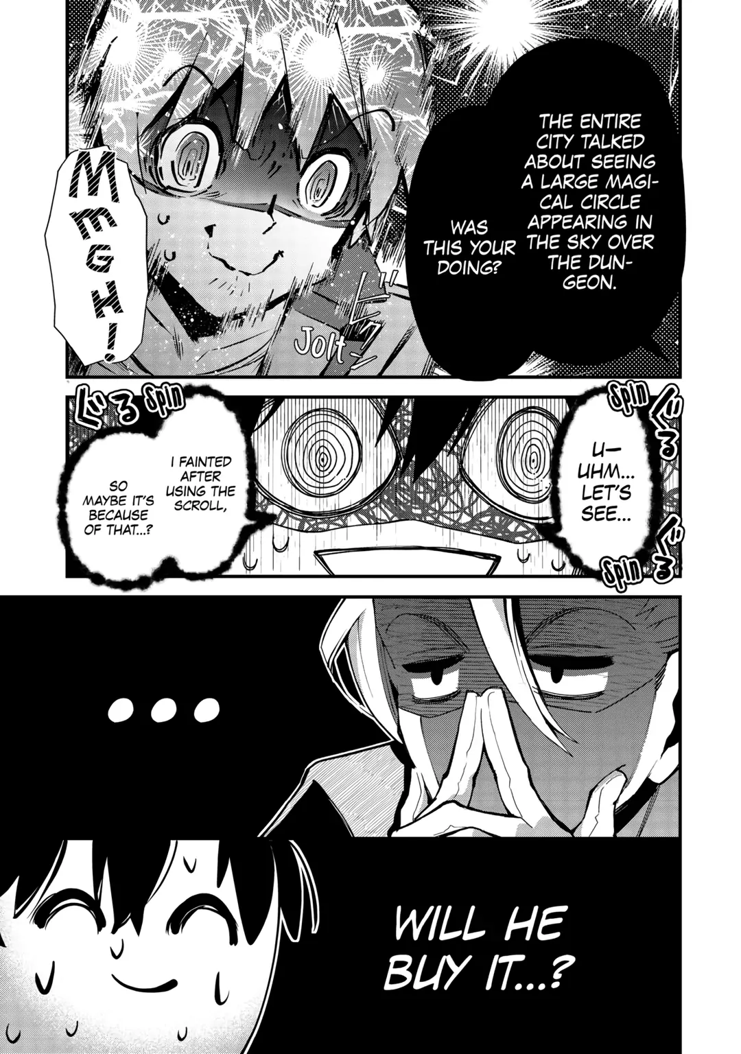 Ochikobore “1” Mahou Tsukai wa, Kyou mo Muishiki ni Cheat wo Tsukau Chapter 28 - Page 5 in English