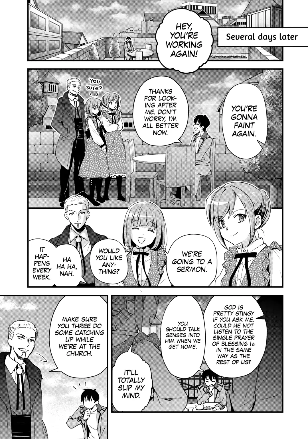 Ochikobore “1” Mahou Tsukai wa, Kyou mo Muishiki ni Cheat wo Tsukau Chapter 28 - Page 9 in English