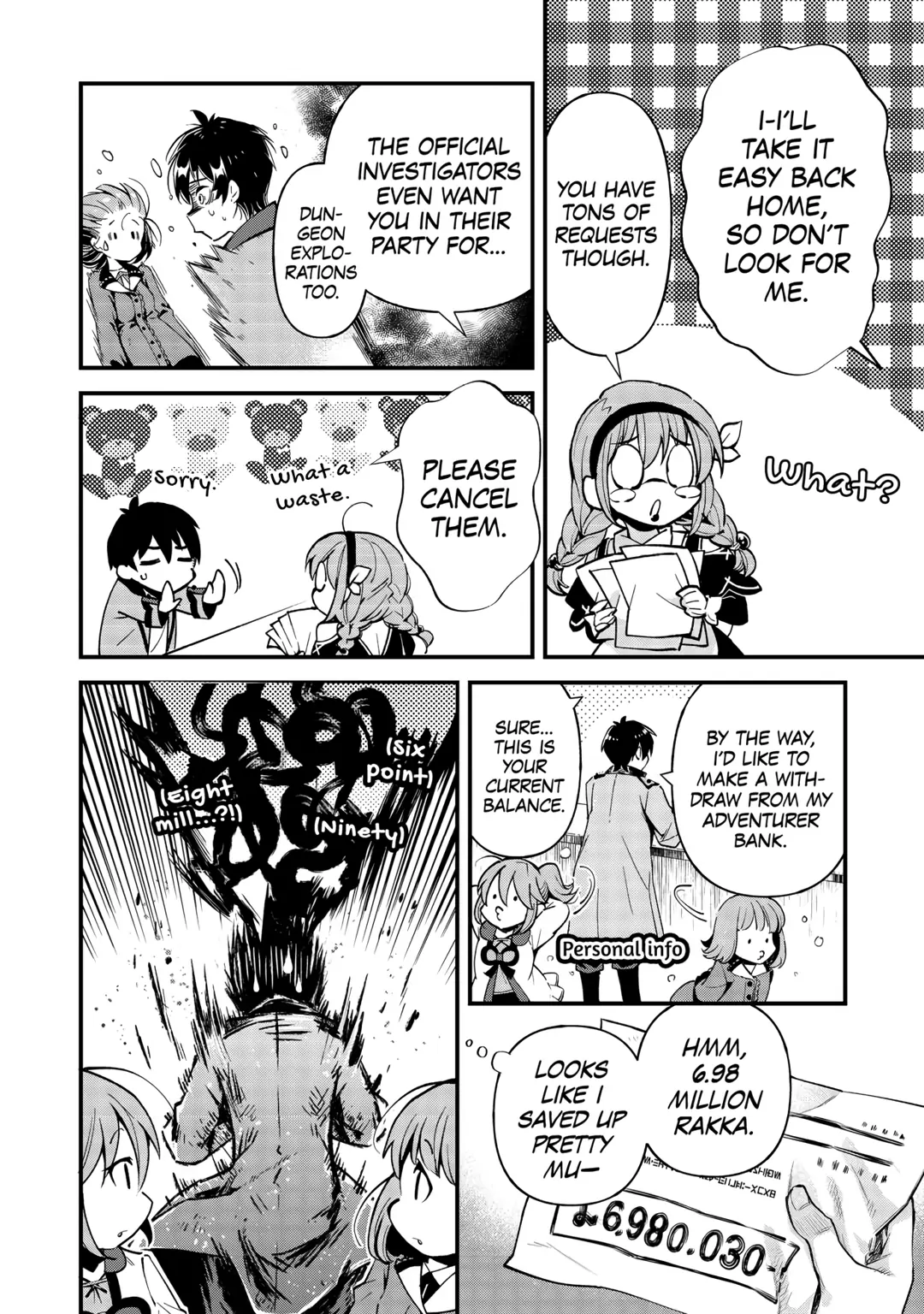 Ochikobore “1” Mahou Tsukai wa, Kyou mo Muishiki ni Cheat wo Tsukau Chapter 29 - Page 15 in English