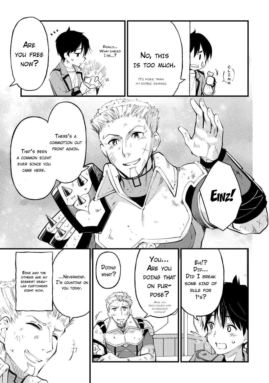 Ochikobore “1” Mahou Tsukai wa, Kyou mo Muishiki ni Cheat wo Tsukau Chapter 3 - Page 11 in English
