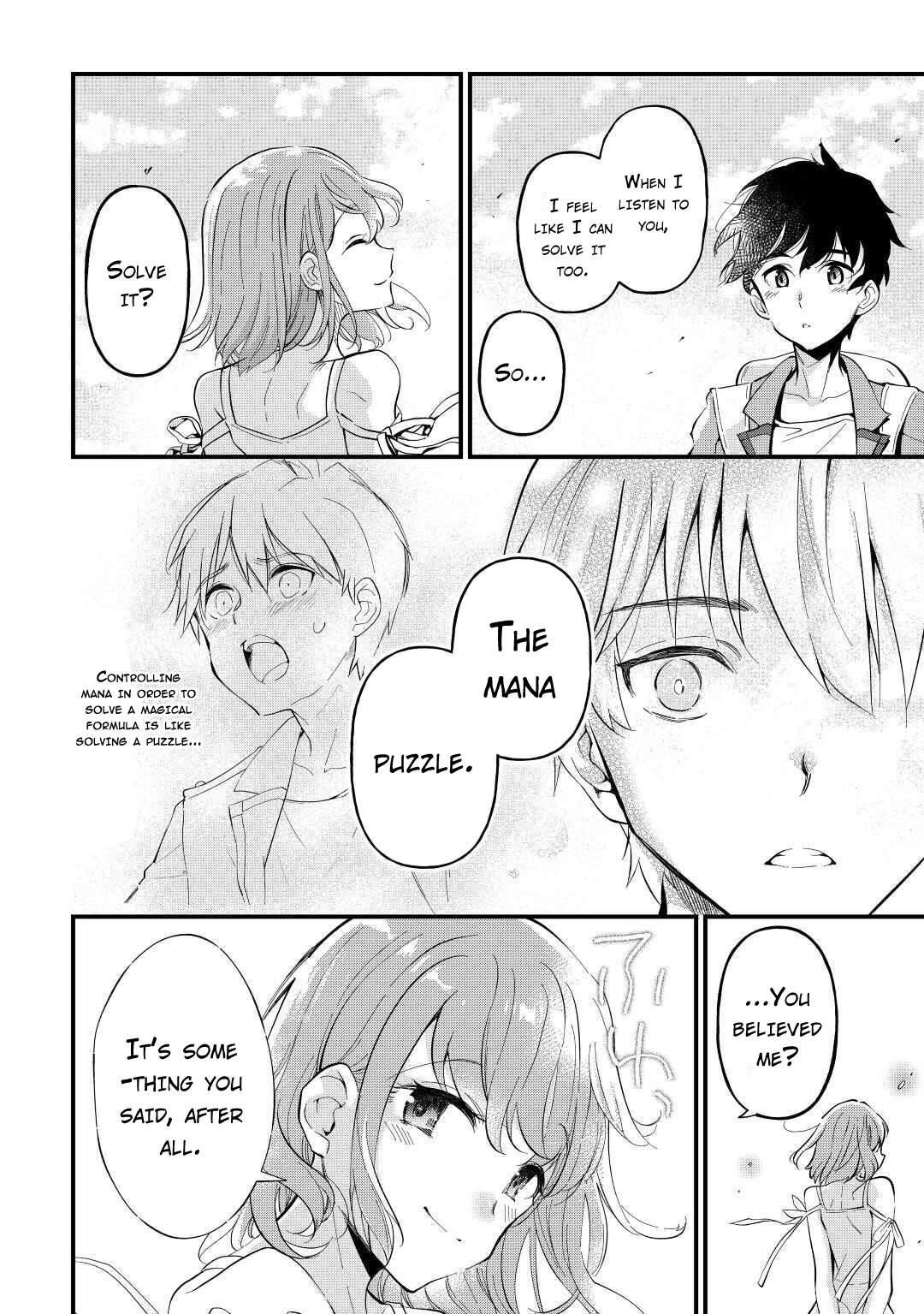 Ochikobore “1” Mahou Tsukai wa, Kyou mo Muishiki ni Cheat wo Tsukau Chapter 3 - Page 16 in English