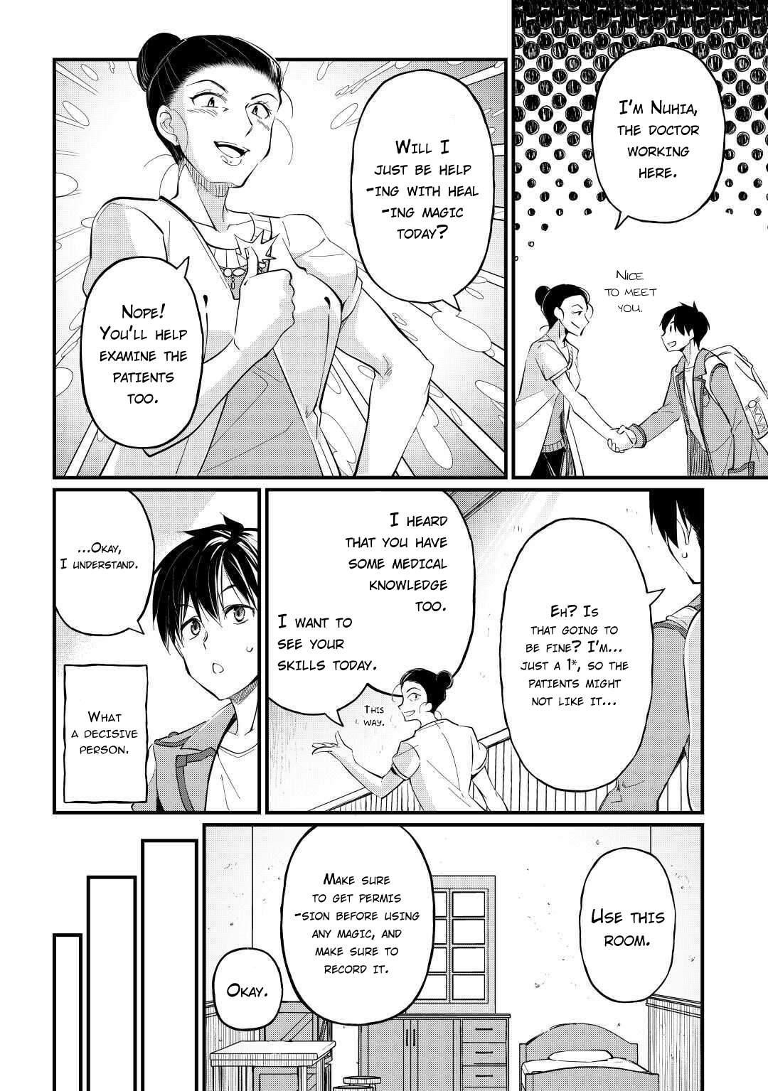 Ochikobore “1” Mahou Tsukai wa, Kyou mo Muishiki ni Cheat wo Tsukau Chapter 3 - Page 18 in English