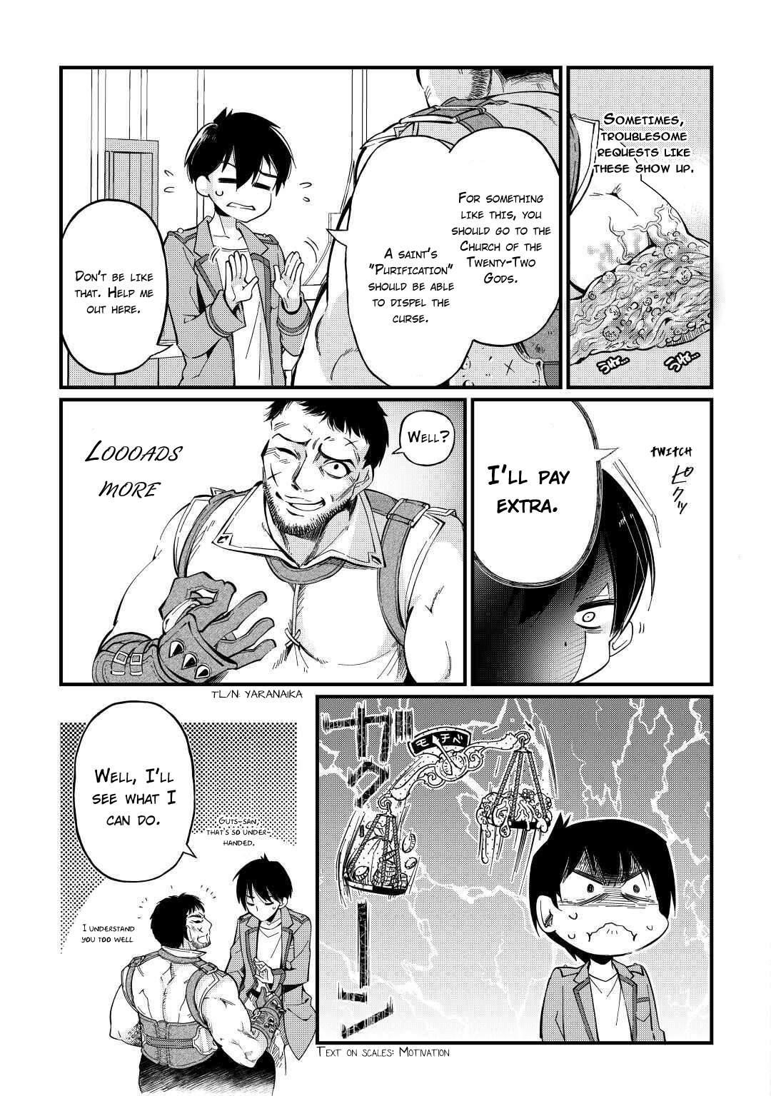 Ochikobore “1” Mahou Tsukai wa, Kyou mo Muishiki ni Cheat wo Tsukau Chapter 3 - Page 3 in English