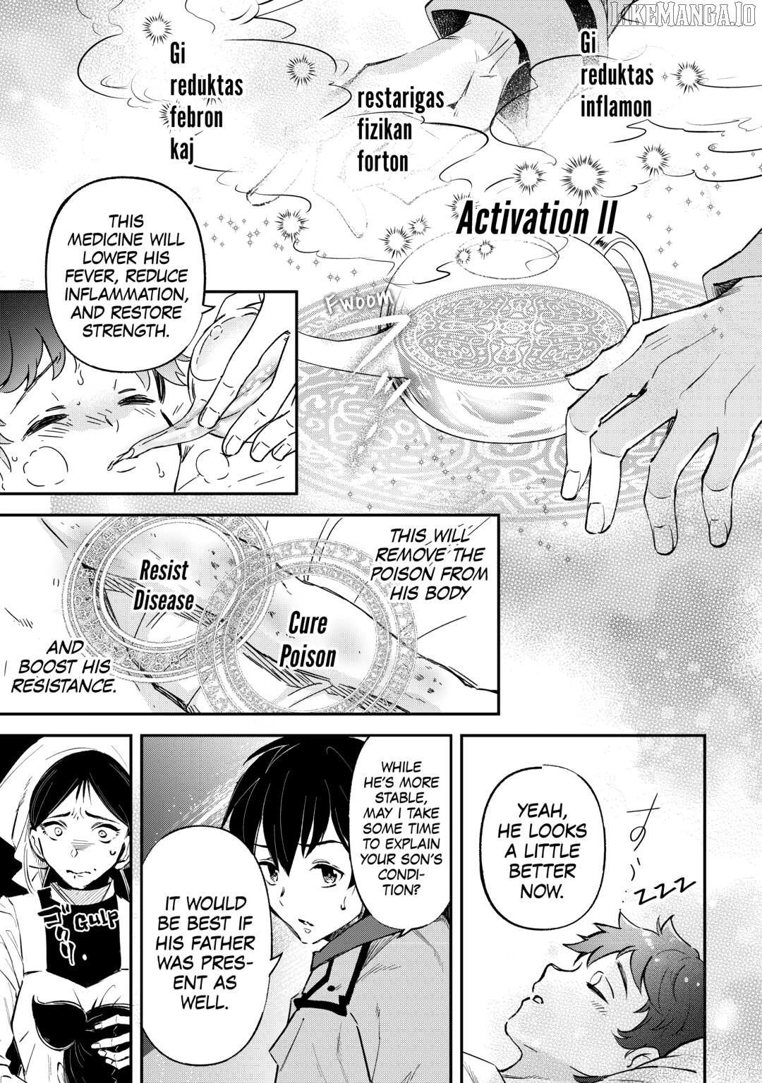 Ochikobore “1” Mahou Tsukai wa, Kyou mo Muishiki ni Cheat wo Tsukau Chapter 32 - Page 3 in English