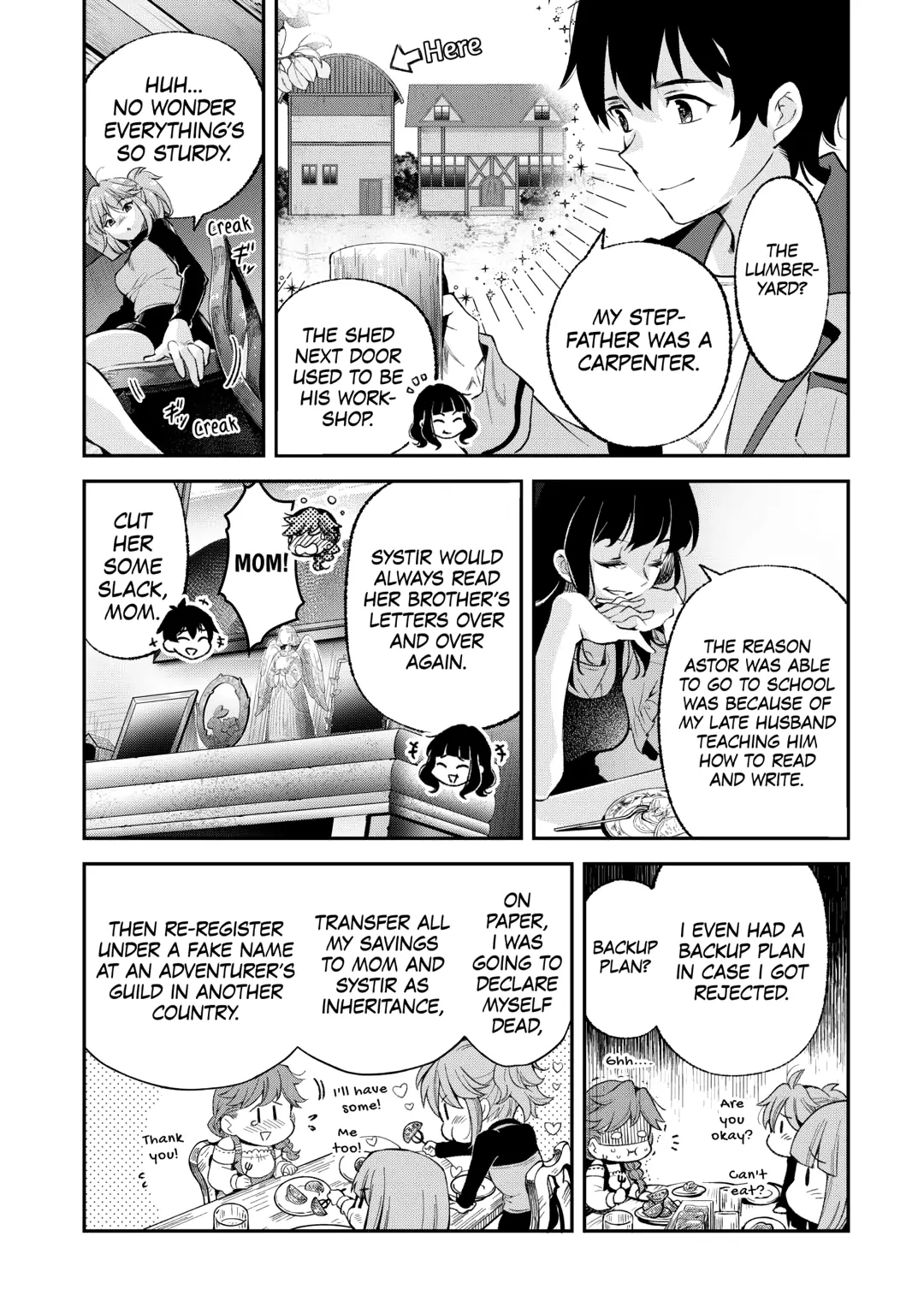 Ochikobore “1” Mahou Tsukai wa, Kyou mo Muishiki ni Cheat wo Tsukau Chapter 35 - Page 9 in English