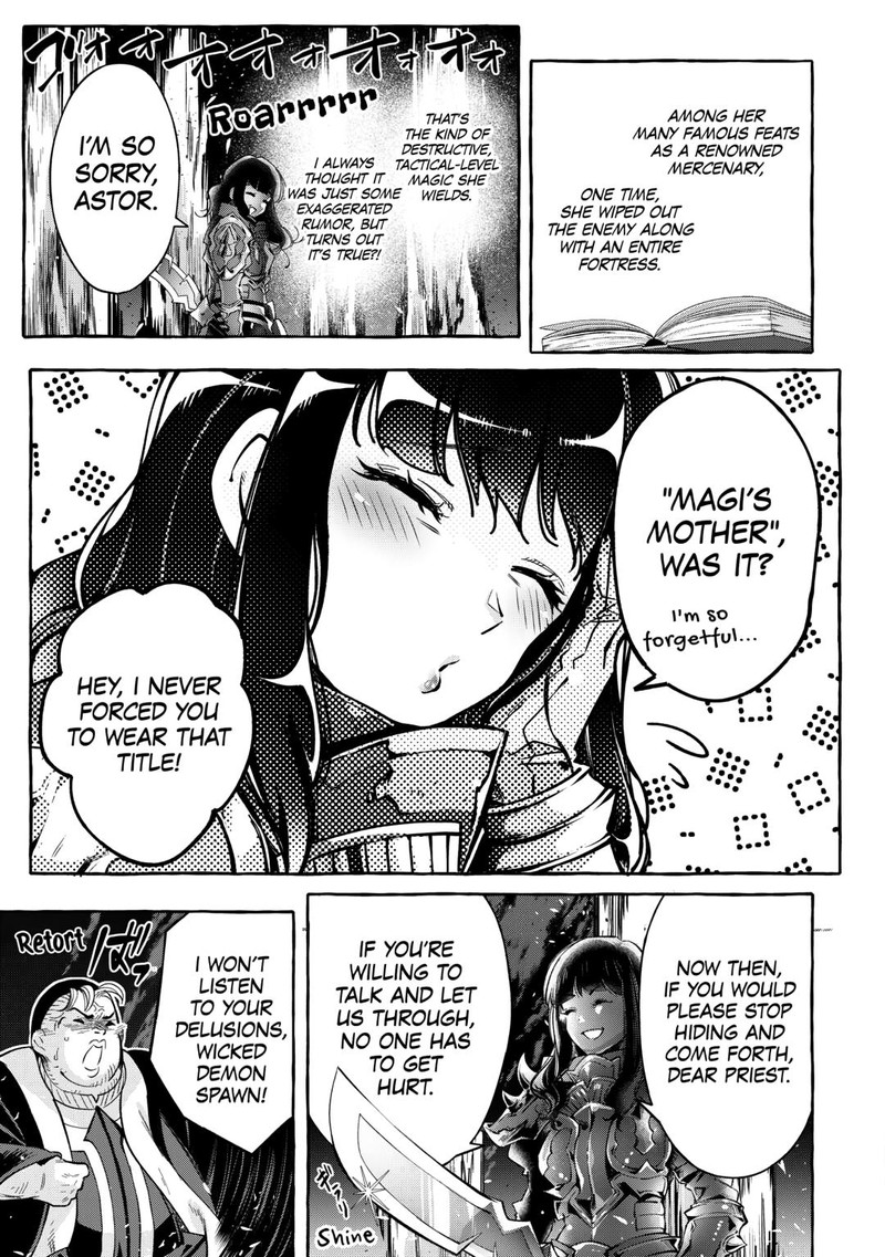 Ochikobore “1” Mahou Tsukai wa, Kyou mo Muishiki ni Cheat wo Tsukau Chapter 37 - Page 9 in English