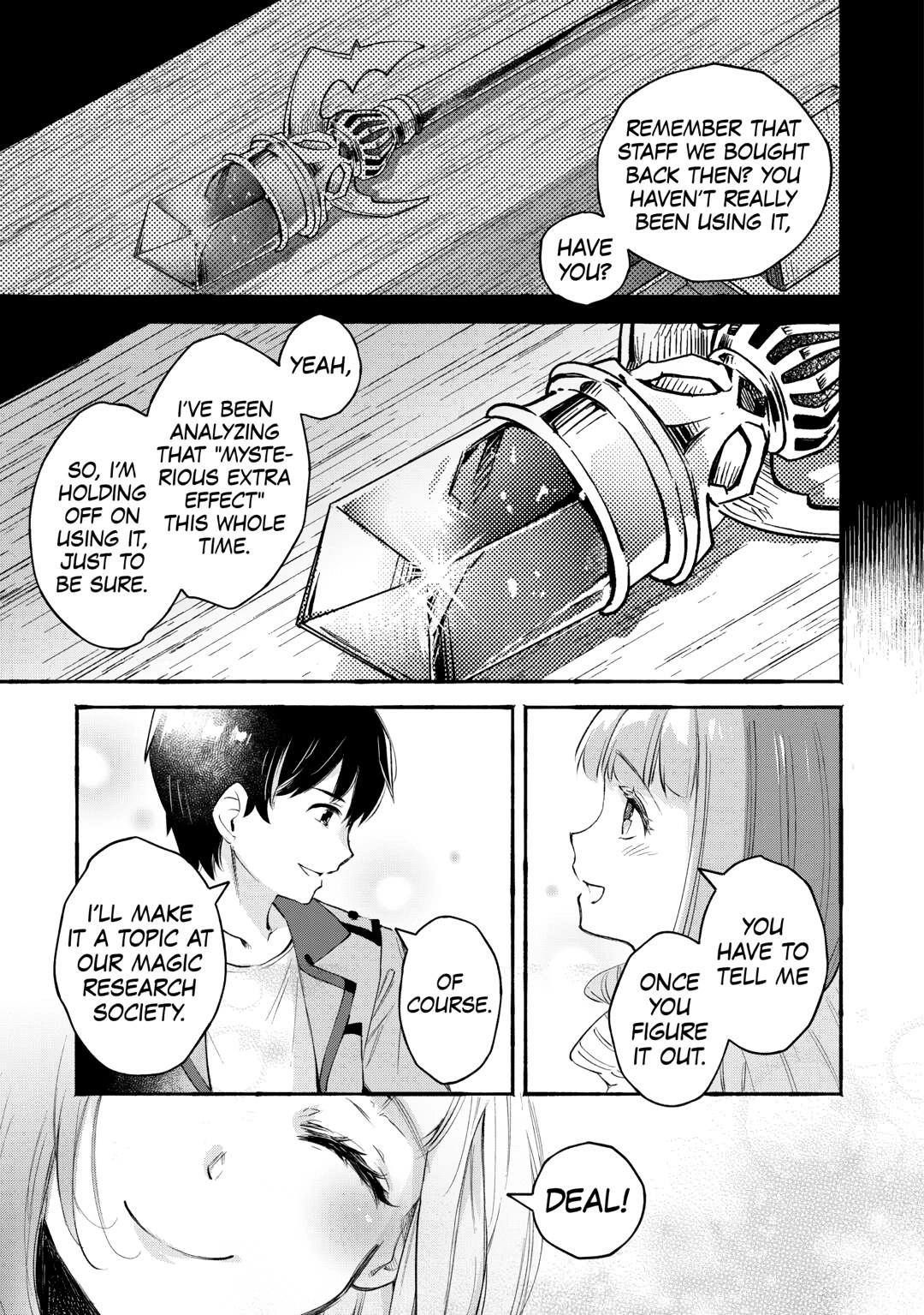 Ochikobore “1” Mahou Tsukai wa, Kyou mo Muishiki ni Cheat wo Tsukau Chapter 39 - Page 11 in English