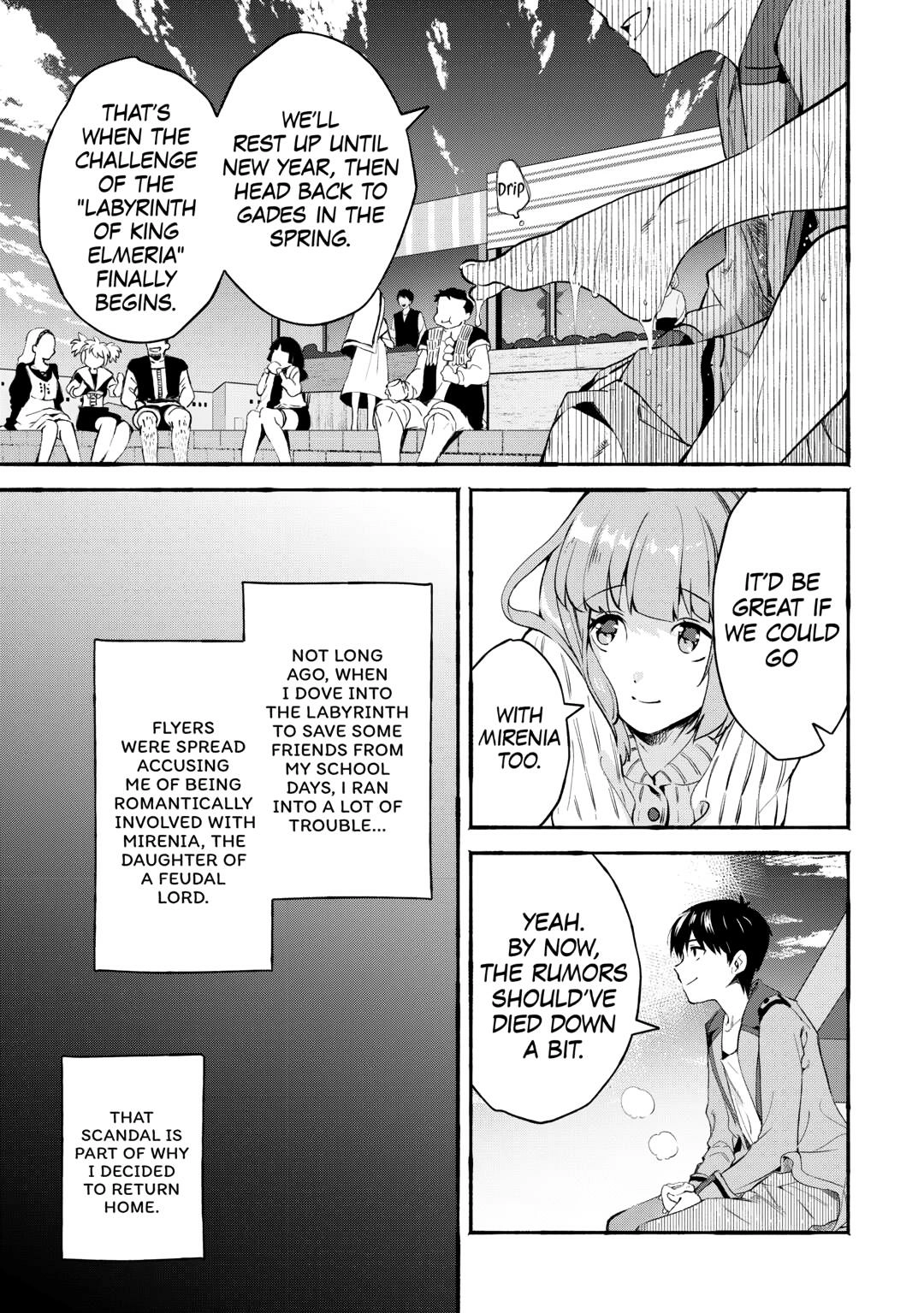 Ochikobore “1” Mahou Tsukai wa, Kyou mo Muishiki ni Cheat wo Tsukau Chapter 39 - Page 5 in English