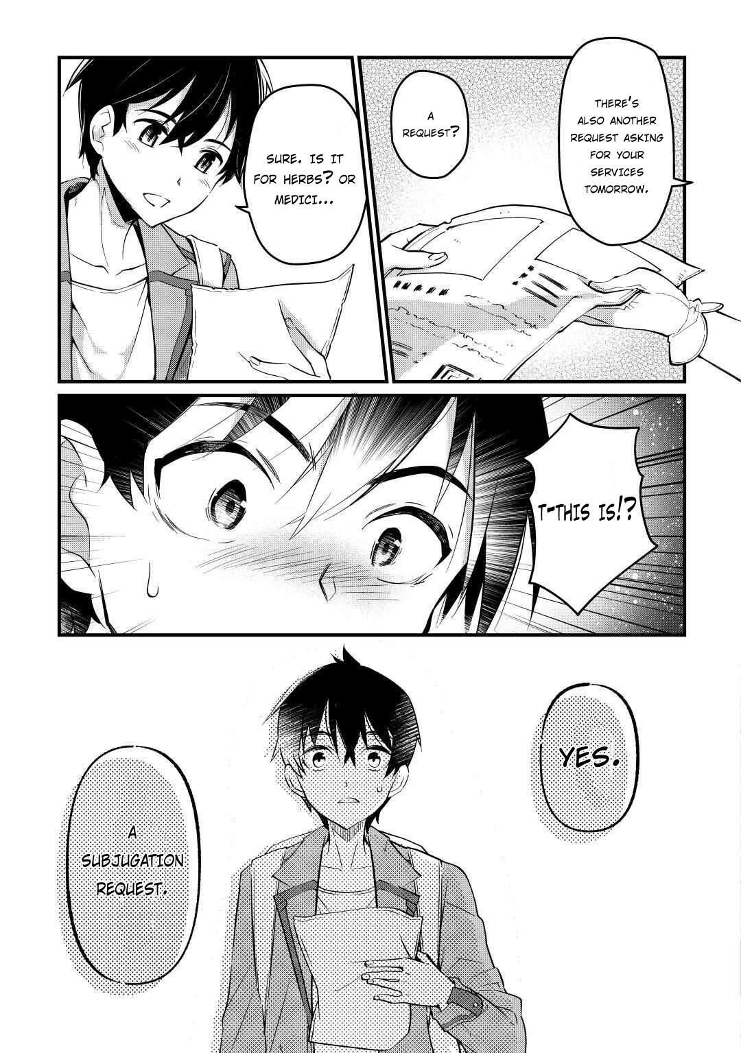 Ochikobore “1” Mahou Tsukai wa, Kyou mo Muishiki ni Cheat wo Tsukau Chapter 4 - Page 17 in English
