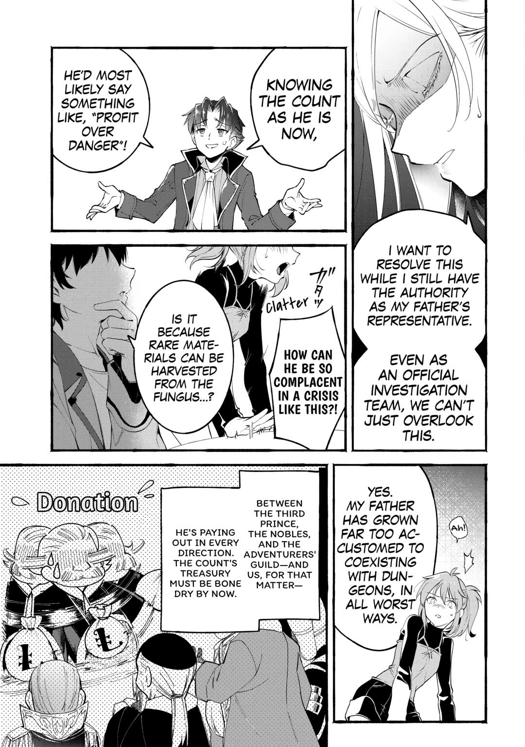 Ochikobore “1” Mahou Tsukai wa, Kyou mo Muishiki ni Cheat wo Tsukau Chapter 40 - Page 13 in English
