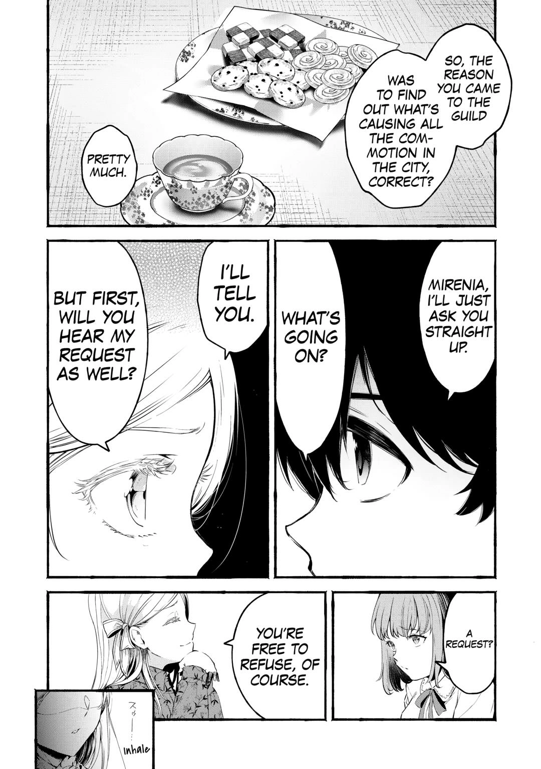 Ochikobore “1” Mahou Tsukai wa, Kyou mo Muishiki ni Cheat wo Tsukau Chapter 40 - Page 4 in English