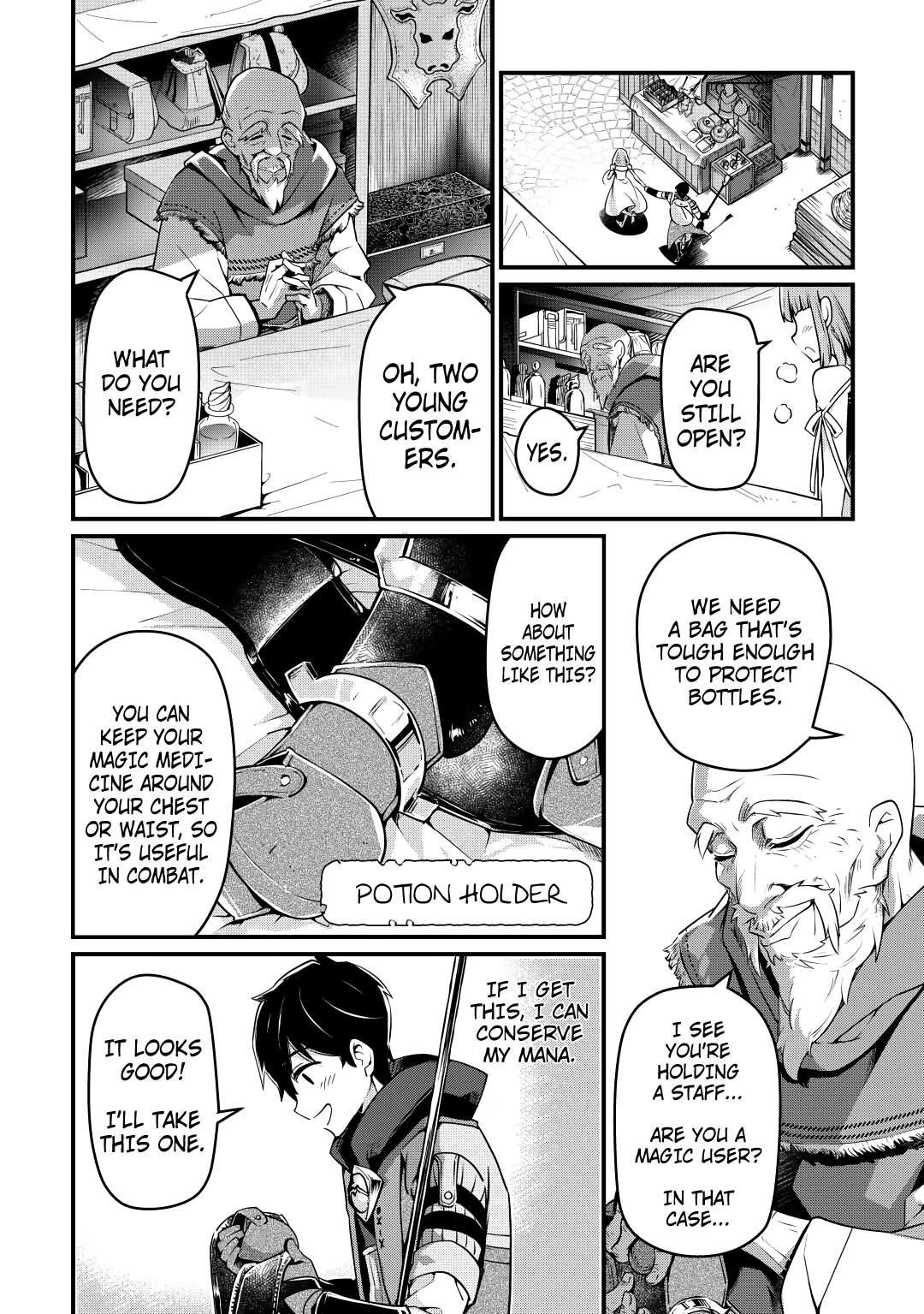 Ochikobore “1” Mahou Tsukai wa, Kyou mo Muishiki ni Cheat wo Tsukau Chapter 5 - Page 10 in English
