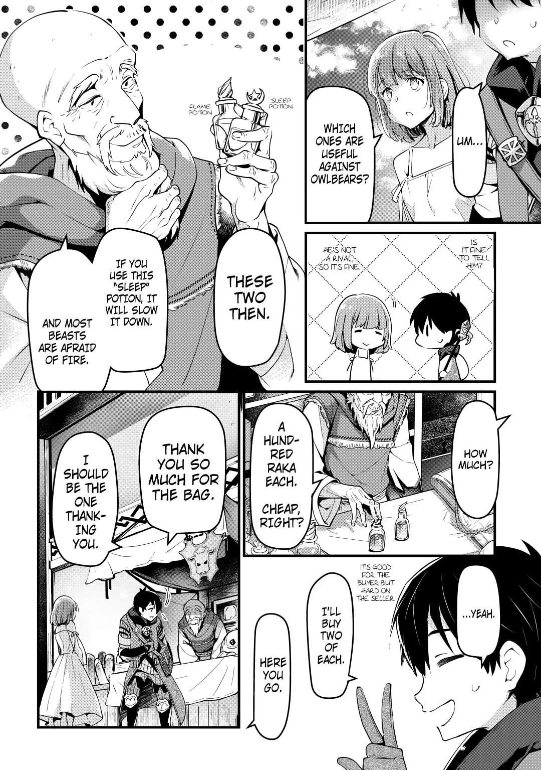 Ochikobore “1” Mahou Tsukai wa, Kyou mo Muishiki ni Cheat wo Tsukau Chapter 5 - Page 16 in English
