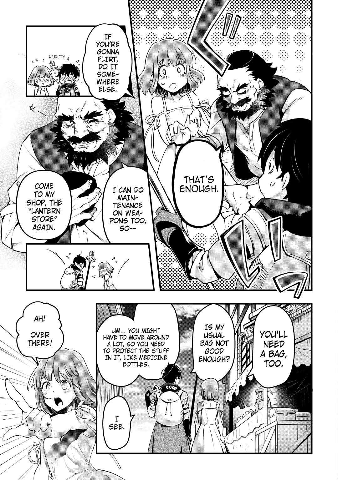 Ochikobore “1” Mahou Tsukai wa, Kyou mo Muishiki ni Cheat wo Tsukau Chapter 5 - Page 9 in English