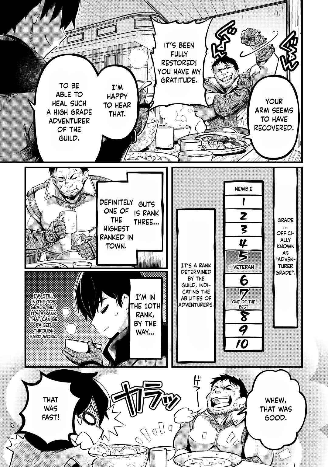 Ochikobore “1” Mahou Tsukai wa, Kyou mo Muishiki ni Cheat wo Tsukau Chapter 6 - Page 5 in English
