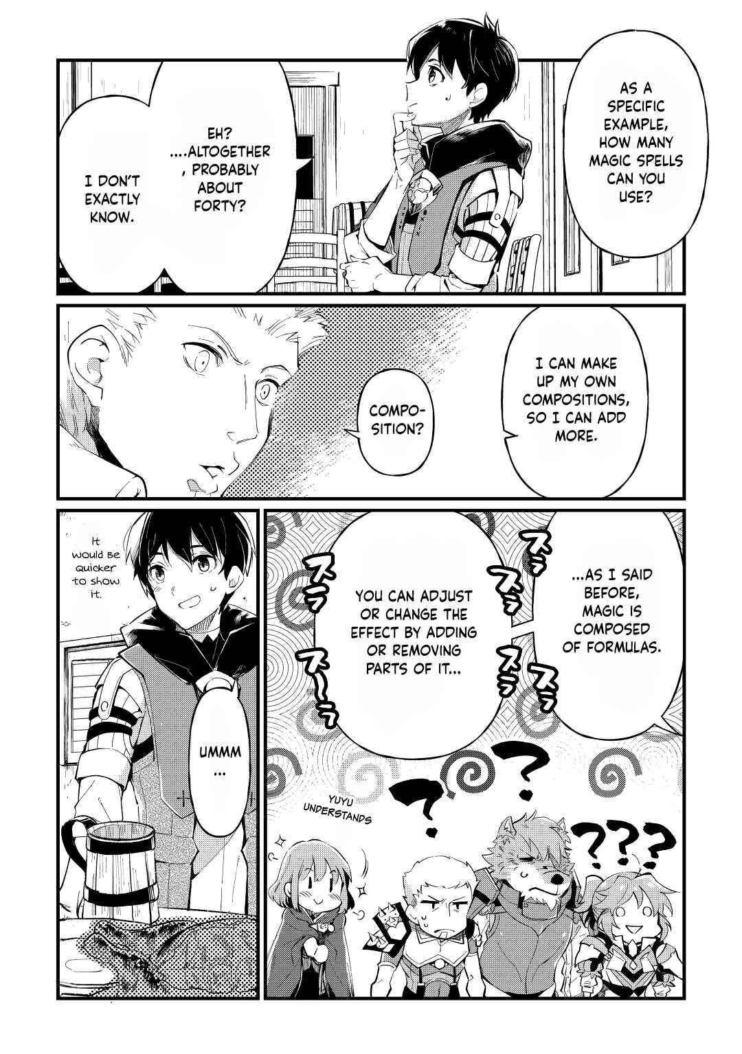 Ochikobore “1” Mahou Tsukai wa, Kyou mo Muishiki ni Cheat wo Tsukau Chapter 7 - Page 8 in English