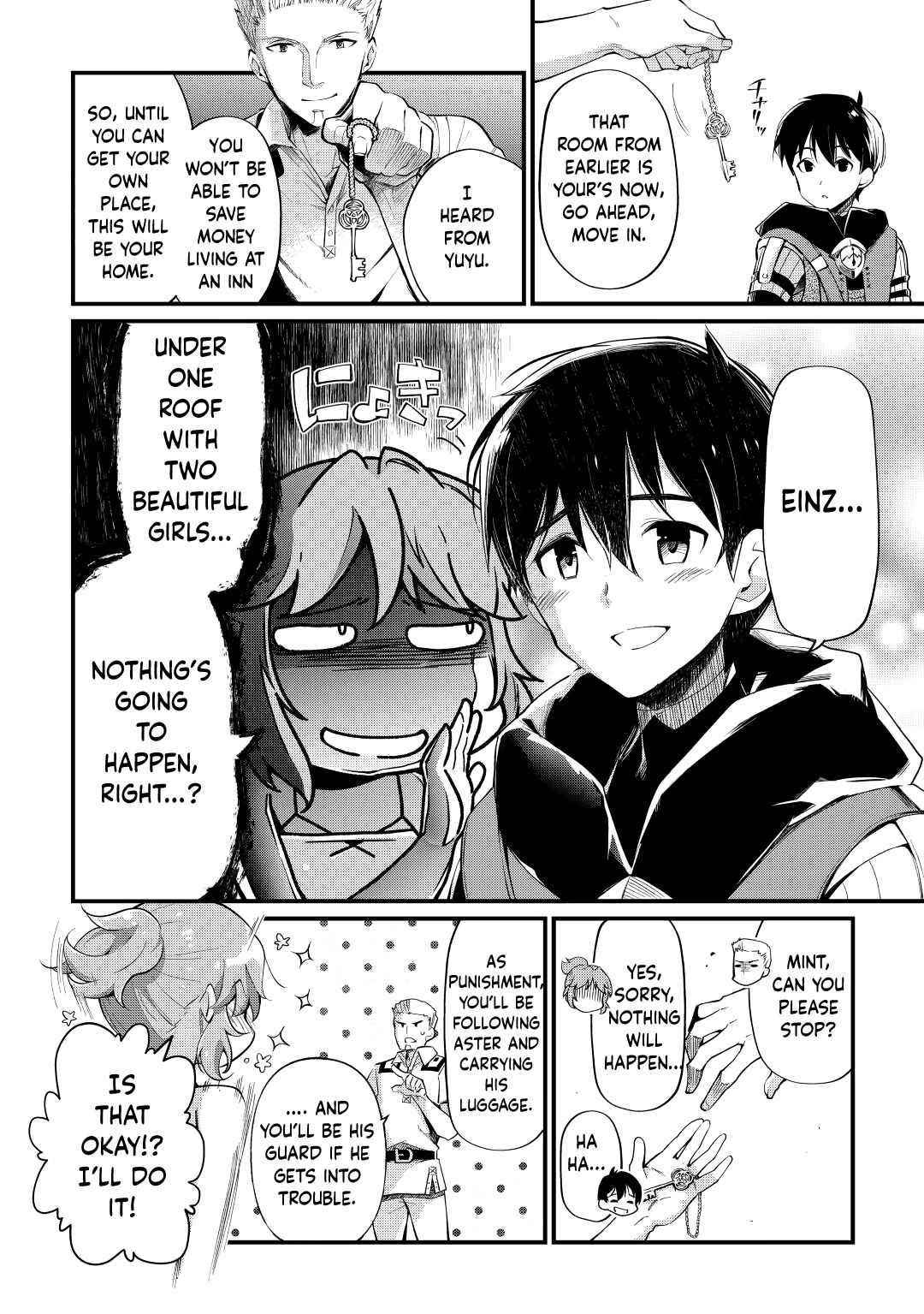 Ochikobore “1” Mahou Tsukai wa, Kyou mo Muishiki ni Cheat wo Tsukau Chapter 8 - Page 10 in English