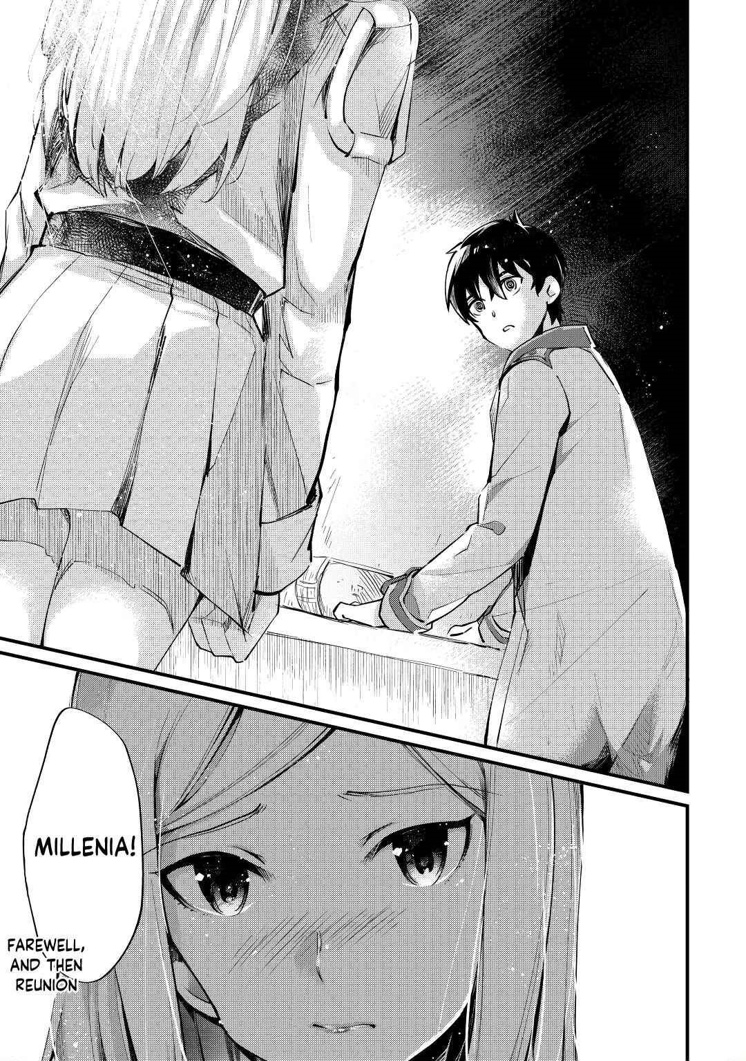 Ochikobore “1” Mahou Tsukai wa, Kyou mo Muishiki ni Cheat wo Tsukau Chapter 8 - Page 23 in English