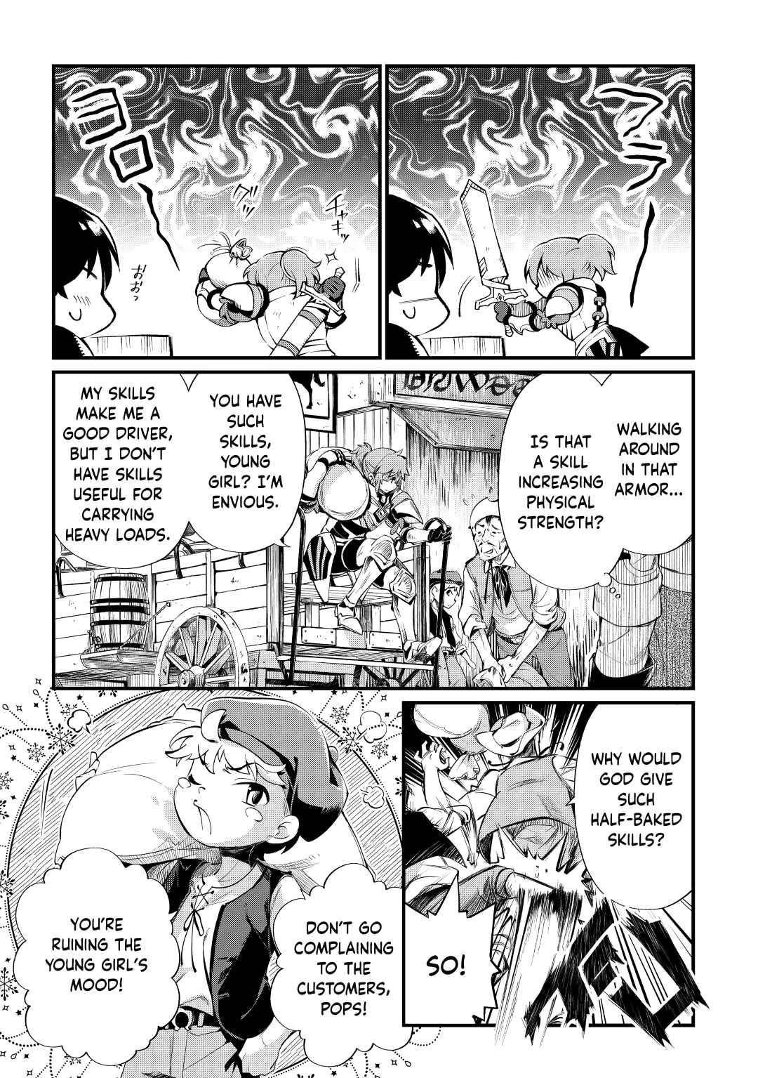 Ochikobore “1” Mahou Tsukai wa, Kyou mo Muishiki ni Cheat wo Tsukau Chapter 9 - Page 17 in English