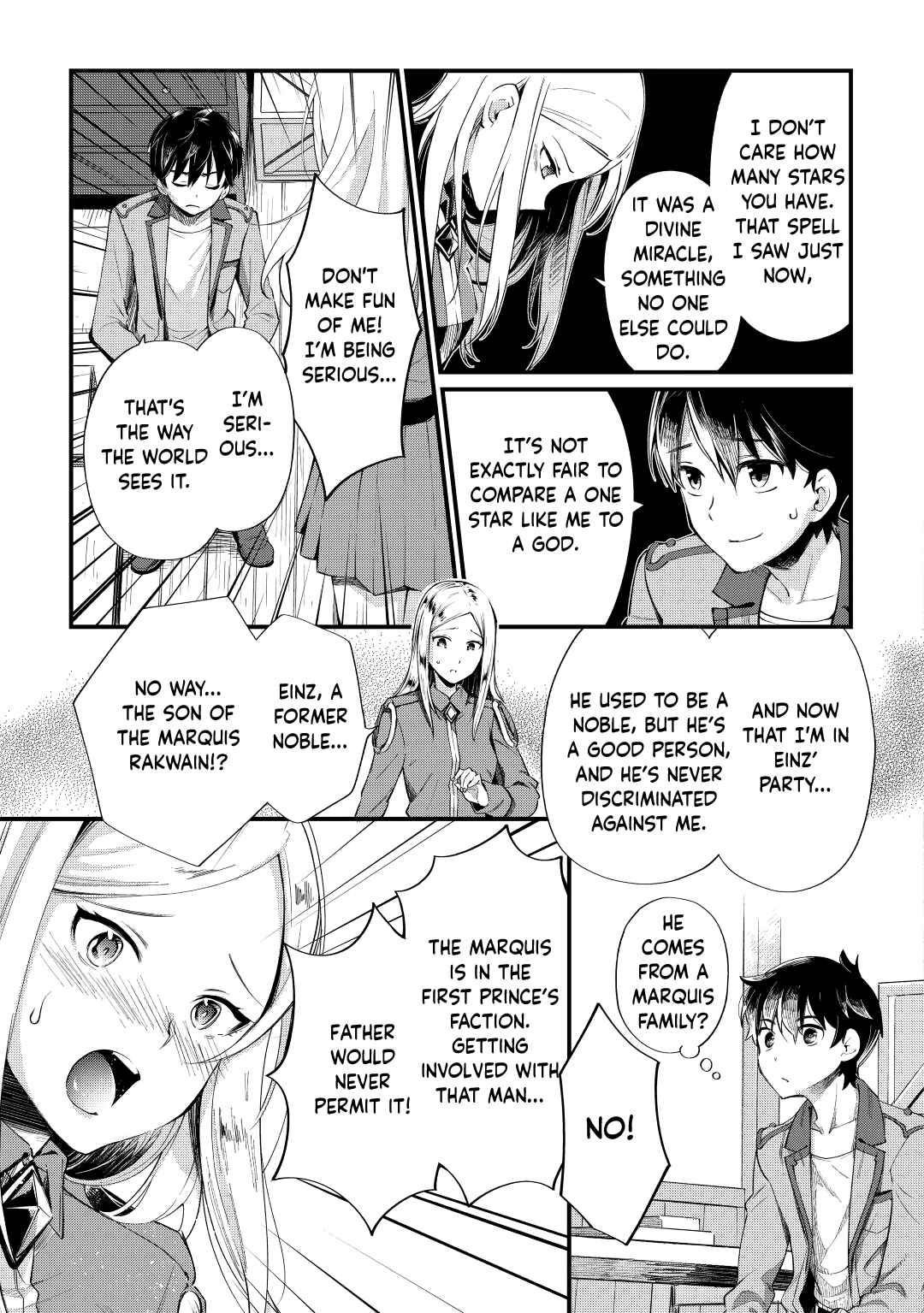 Ochikobore “1” Mahou Tsukai wa, Kyou mo Muishiki ni Cheat wo Tsukau Chapter 9 - Page 5 in English