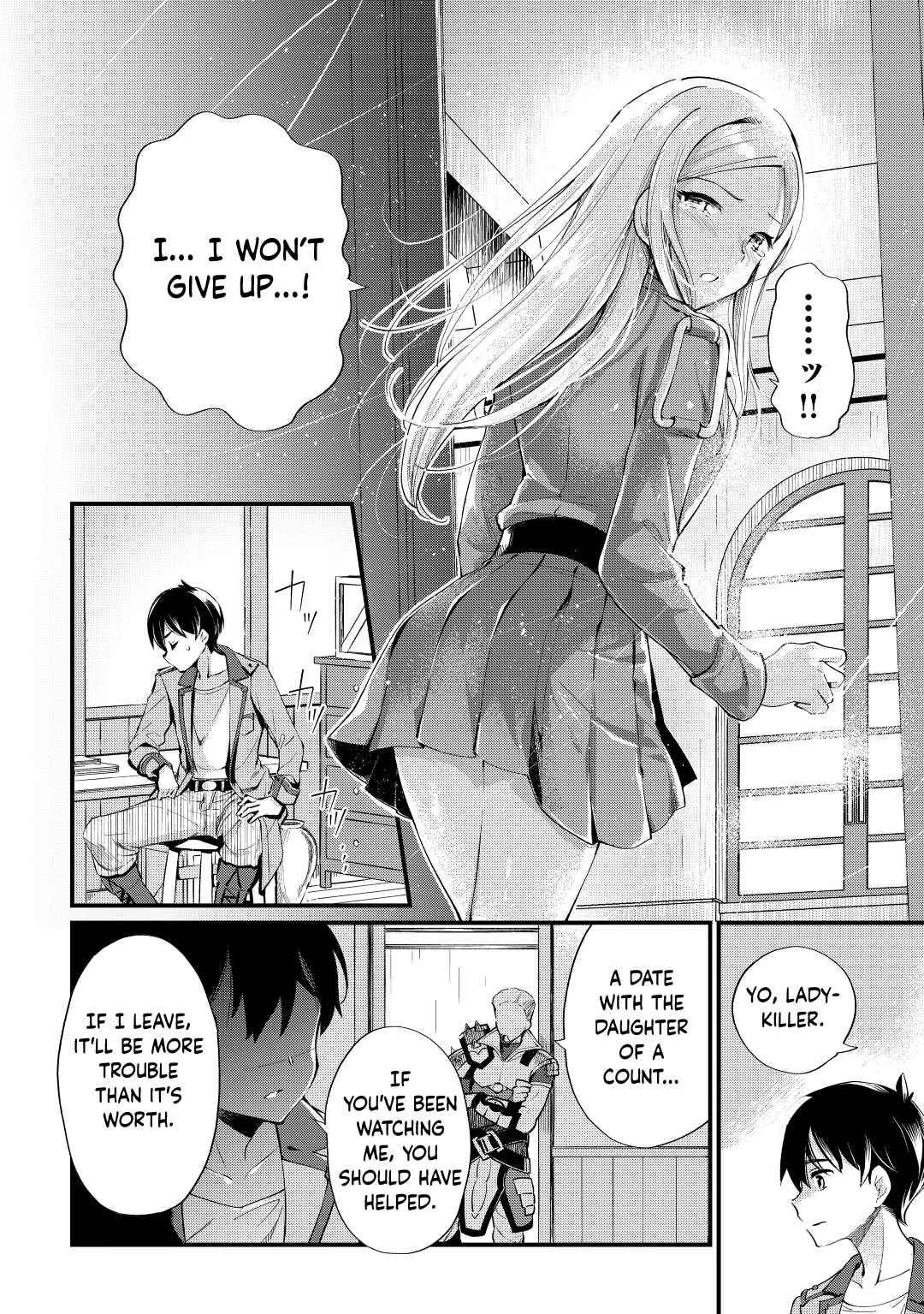 Ochikobore “1” Mahou Tsukai wa, Kyou mo Muishiki ni Cheat wo Tsukau Chapter 9 - Page 8 in English