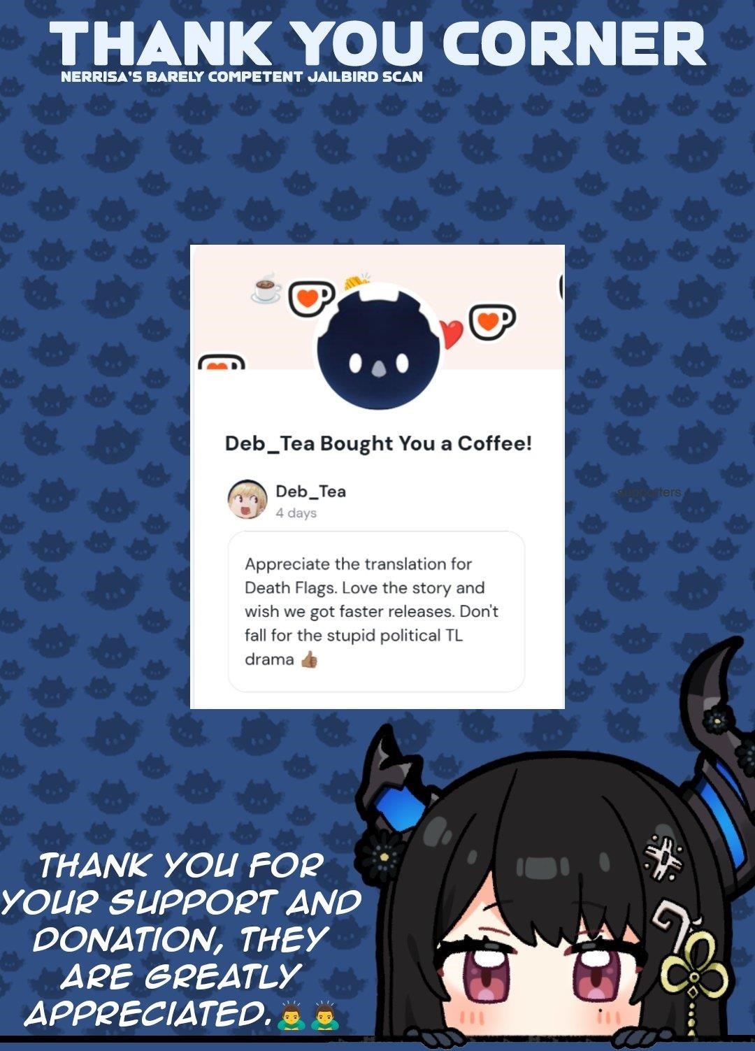My Death Flags Show No Sign of Ending Chapter 77.2 - Page 17 in English