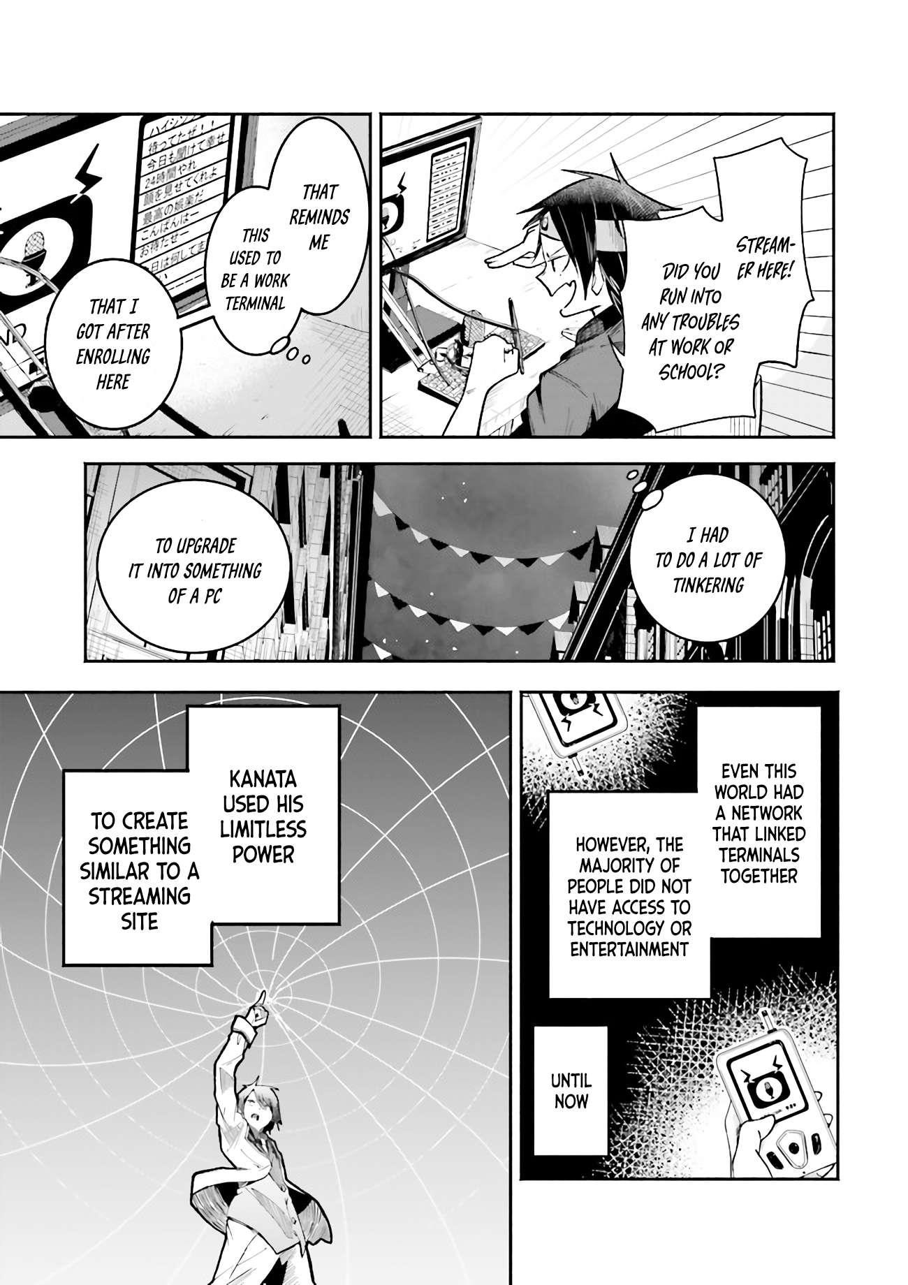 The Case In Which Streaming In Another World Led To The Creation Of A Massive Yandere Following Chapter 1 - Page 23 in English