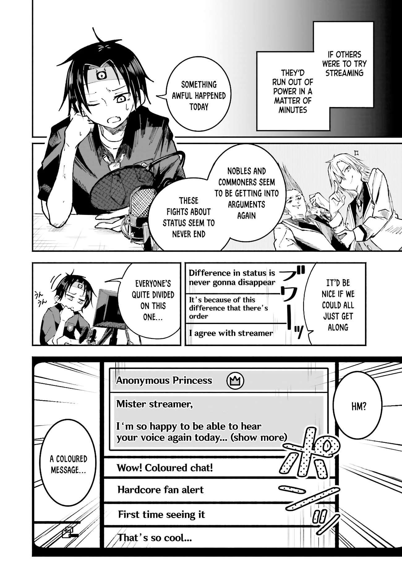 The Case In Which Streaming In Another World Led To The Creation Of A Massive Yandere Following Chapter 1 - Page 24 in English