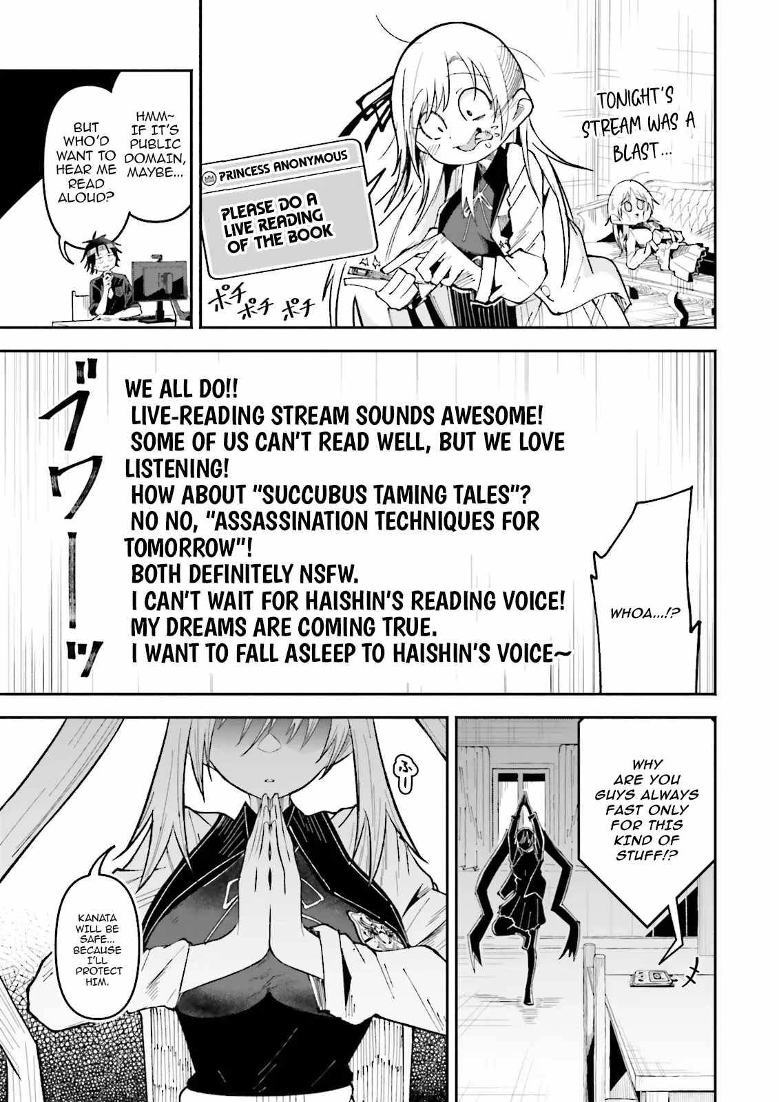 The Case In Which Streaming In Another World Led To The Creation Of A Massive Yandere Following Chapter 59.1 - Page 12 in English