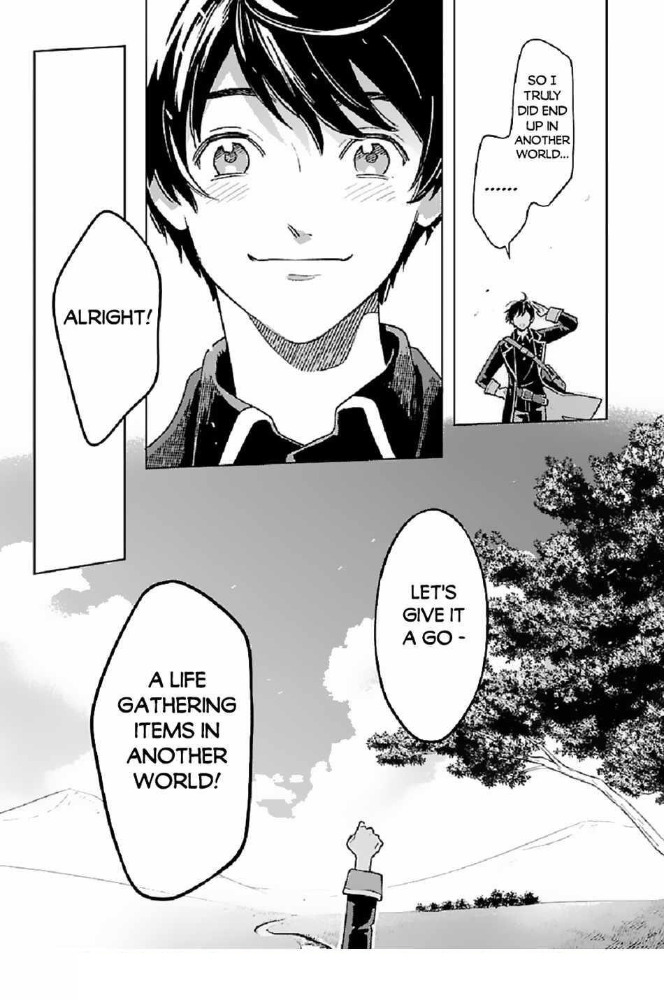 Living a Carefree Life Collecting Raw Materials in Another World Chapter 1 - Page 15 in English