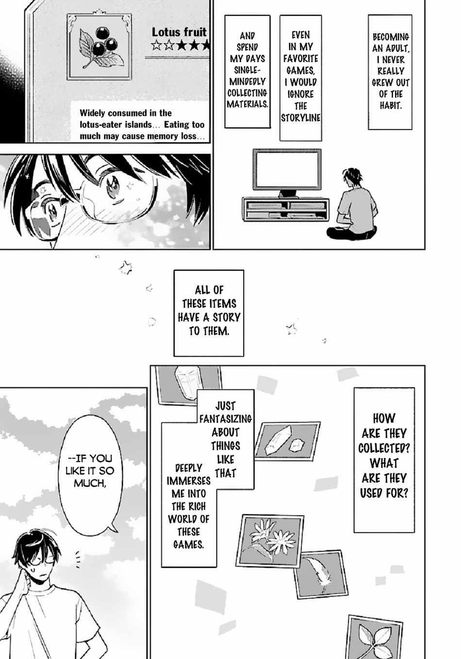 Living a Carefree Life Collecting Raw Materials in Another World Chapter 1 - Page 7 in English