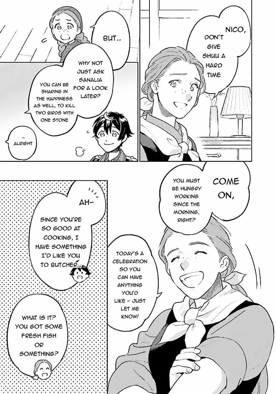 Living a Carefree Life Collecting Raw Materials in Another World Chapter 11 - Page 13 in English