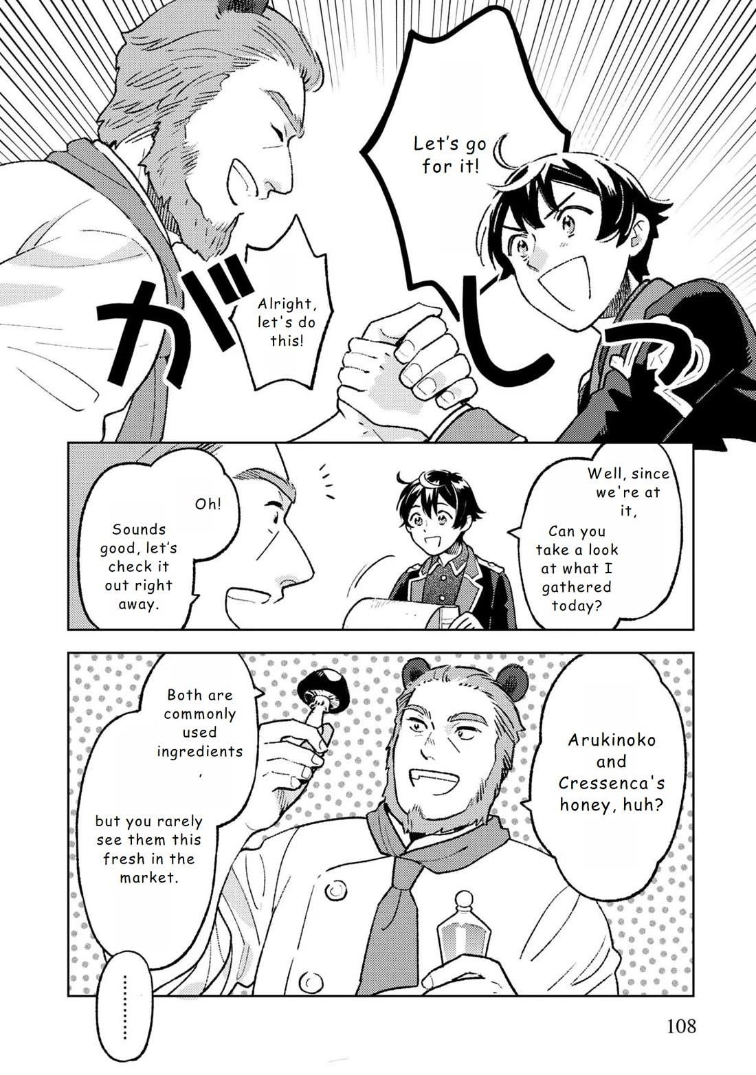 Living a Carefree Life Collecting Raw Materials in Another World Chapter 18 - Page 14 in English