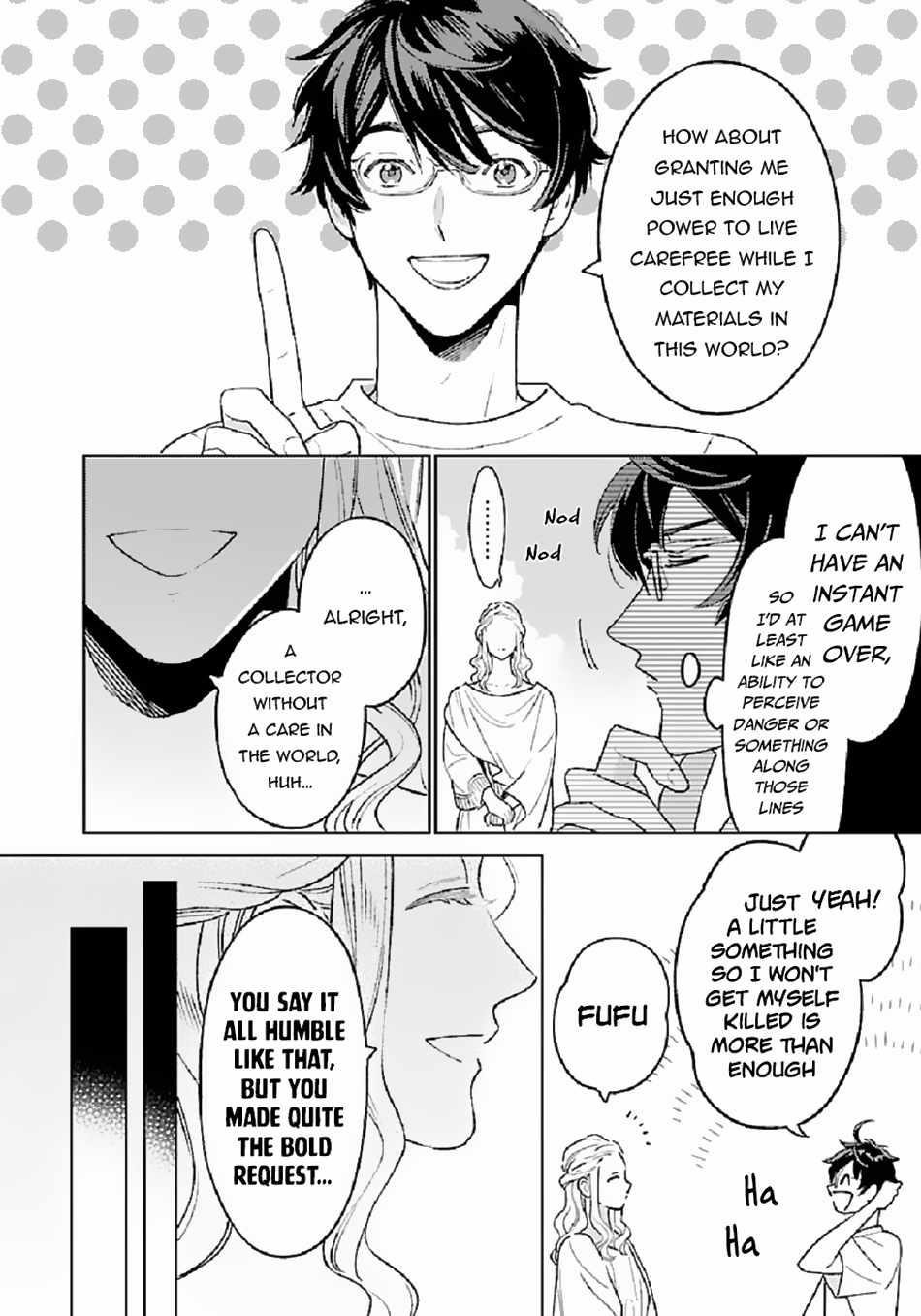 Living a Carefree Life Collecting Raw Materials in Another World Chapter 2 - Page 4 in English