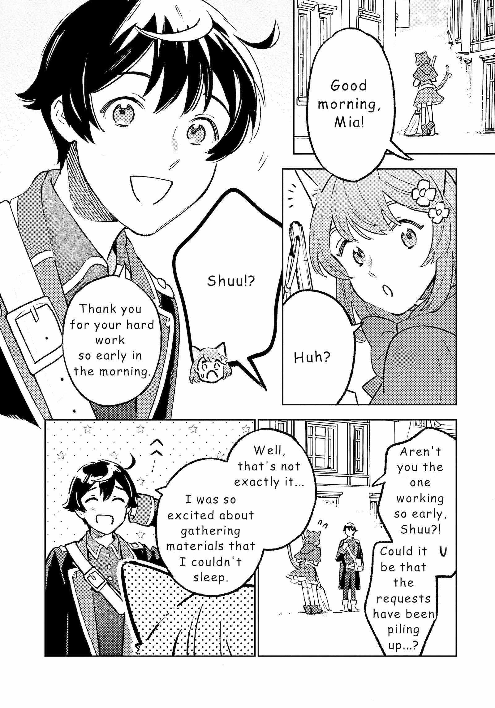 Living a Carefree Life Collecting Raw Materials in Another World Chapter 21 - Page 4 in English