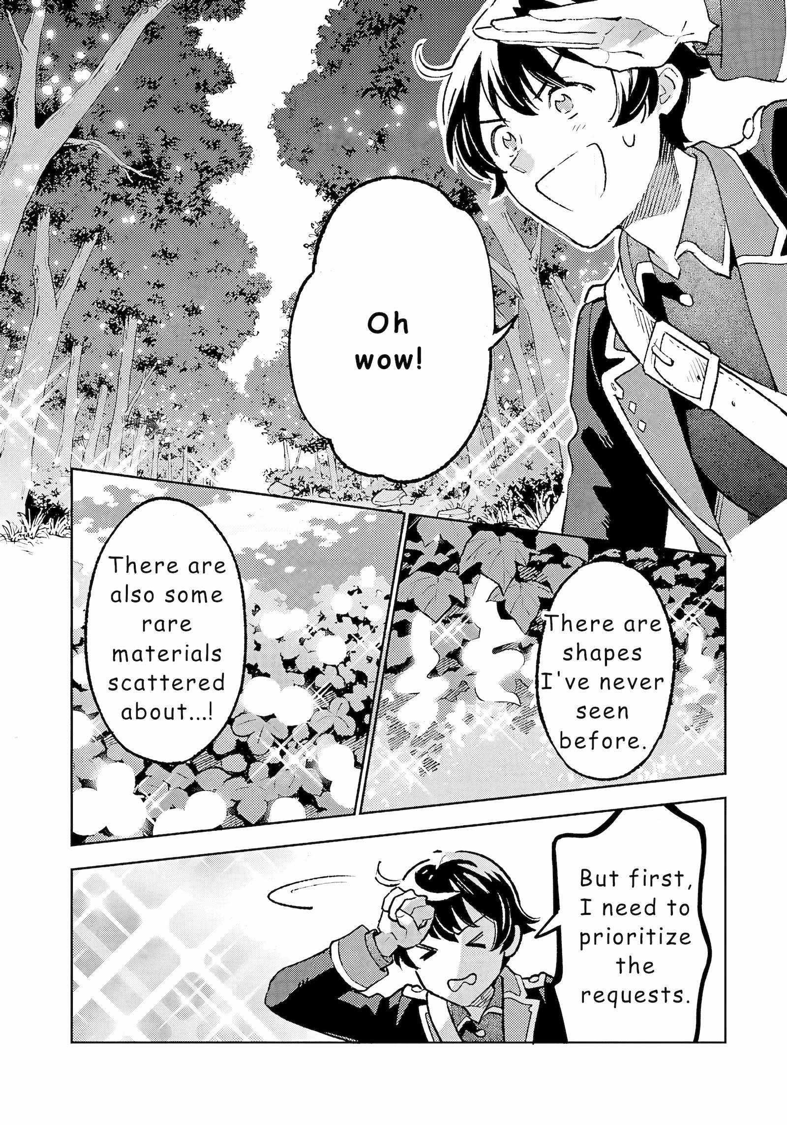 Living a Carefree Life Collecting Raw Materials in Another World Chapter 21 - Page 8 in English