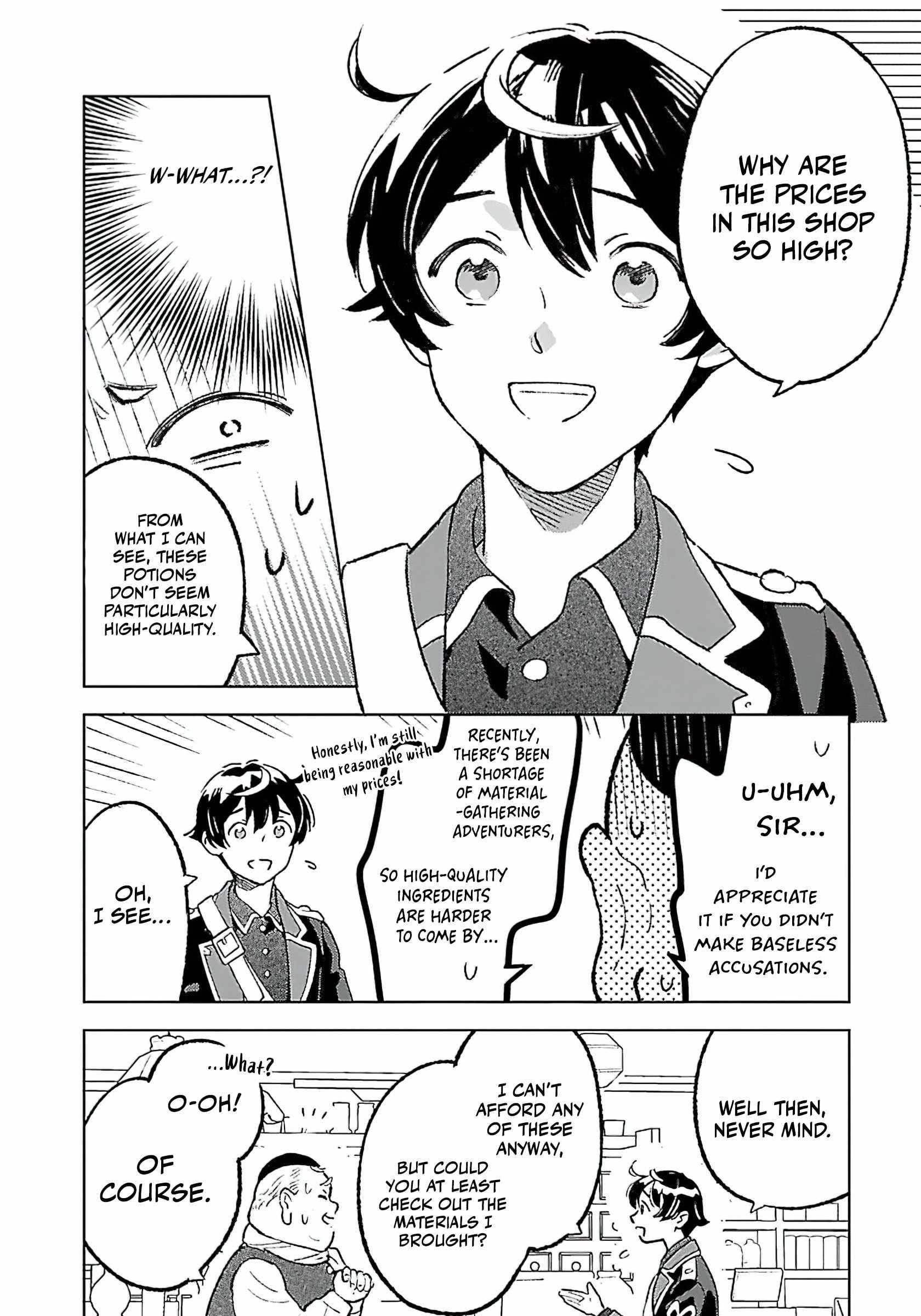 Living a Carefree Life Collecting Raw Materials in Another World Chapter 25 - Page 4 in English