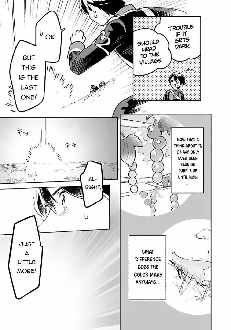 Living a Carefree Life Collecting Raw Materials in Another World Chapter 3 - Page 7 in English