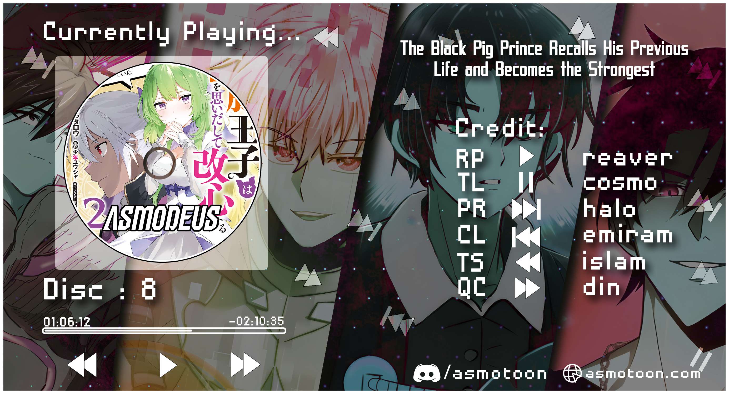 The Black Pig Prince Recalls His Previous Life and Becomes the Strongest Chapter 8 - Page 1 in English