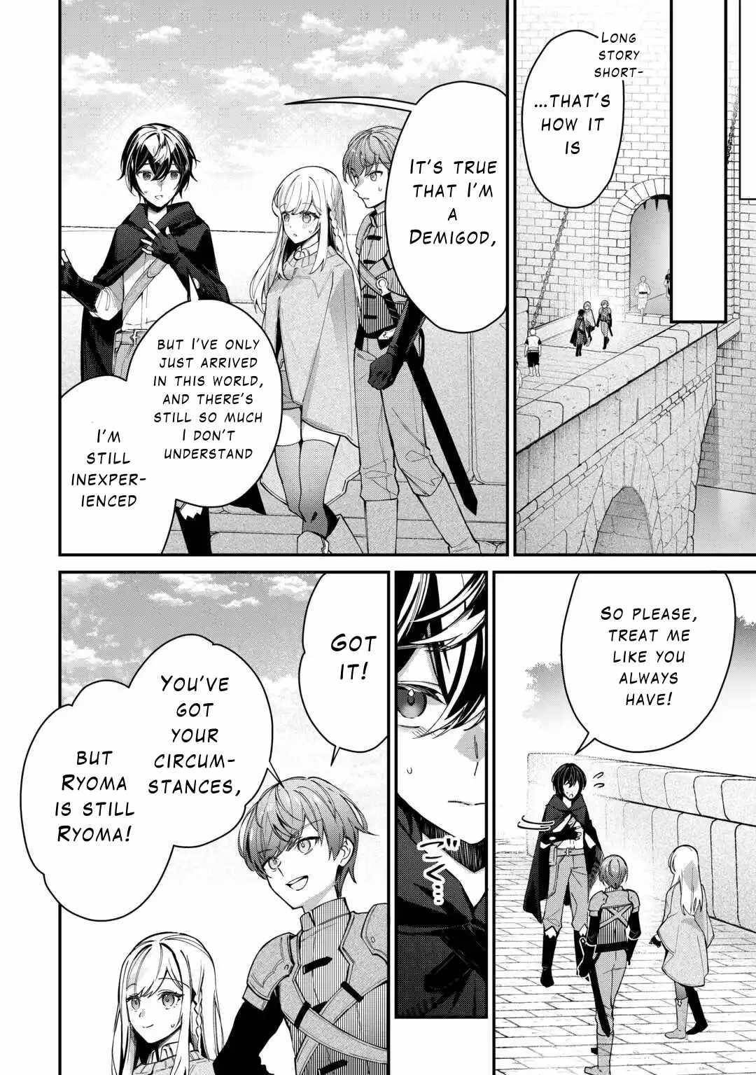 As a Member of the [Demi-God] Race, I Want to Live a Normal Life in Another World Chapter 3 - Page 14 in English