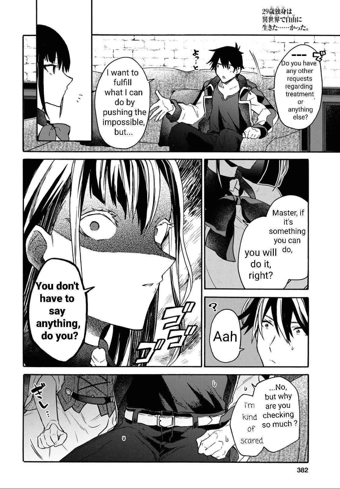 29-Sai Dokushin Wa Isekai De Jiyuu Ni Ikita……katta Chapter 29 - Page 32 in English