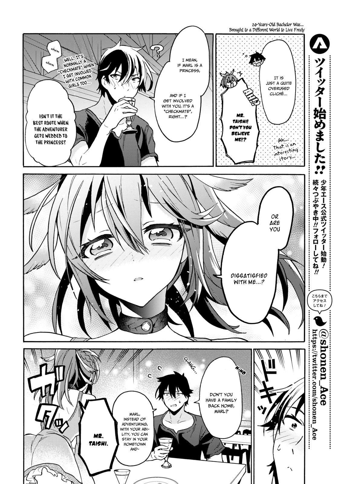 29-Sai Dokushin Wa Isekai De Jiyuu Ni Ikita……katta Chapter 4.2 - Page 3 in English