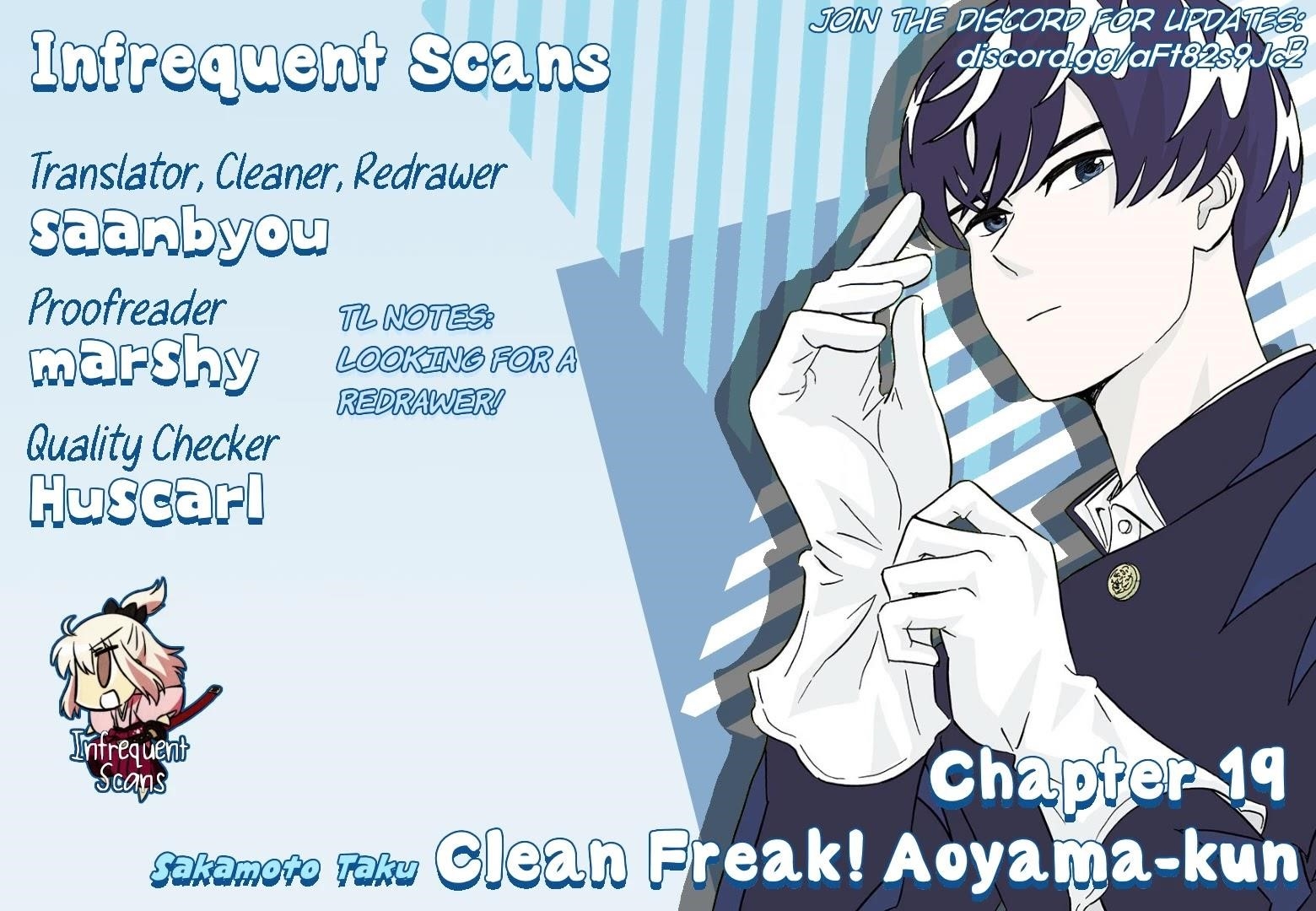 Clean Freak! Aoyama-kun Chapter 19 - Page 21 in English