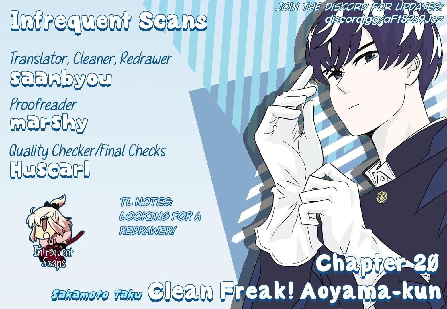 Clean Freak! Aoyama-kun Chapter 20 - Page 20 in English