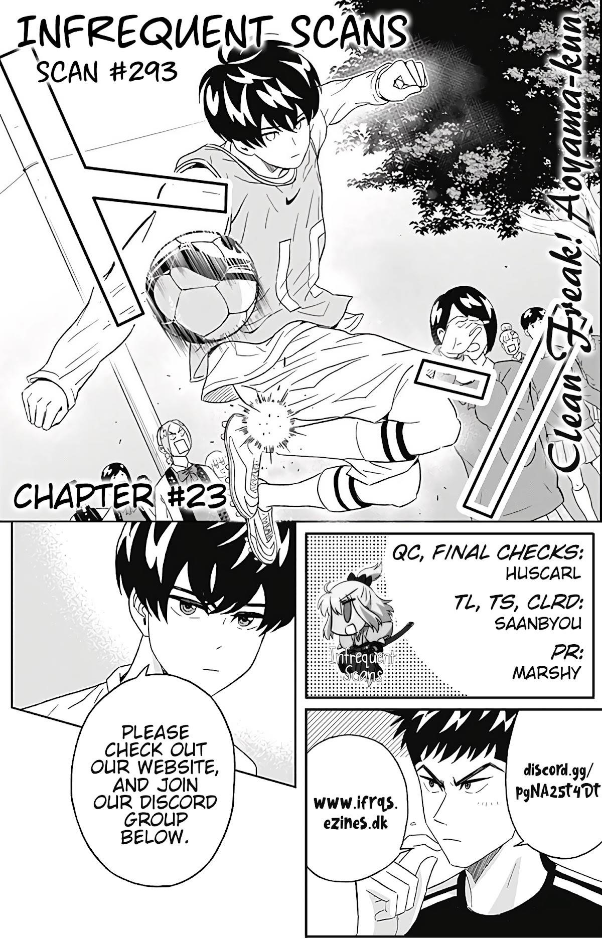 Clean Freak! Aoyama-kun Chapter 23 - Page 27 in English