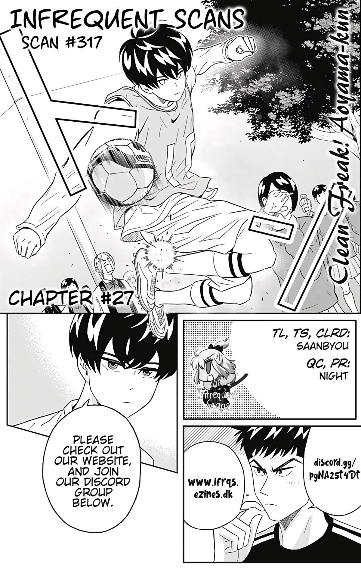Clean Freak! Aoyama-kun Chapter 27 - Page 21 in English