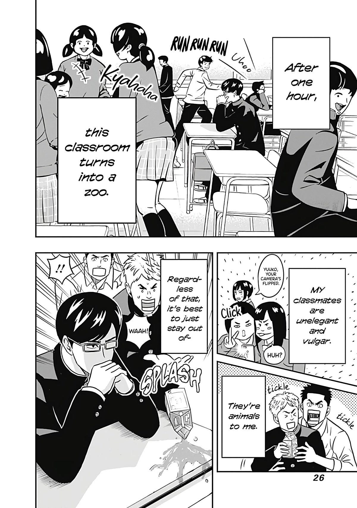 Clean Freak! Aoyama-kun Chapter 33 - Page 4 in English