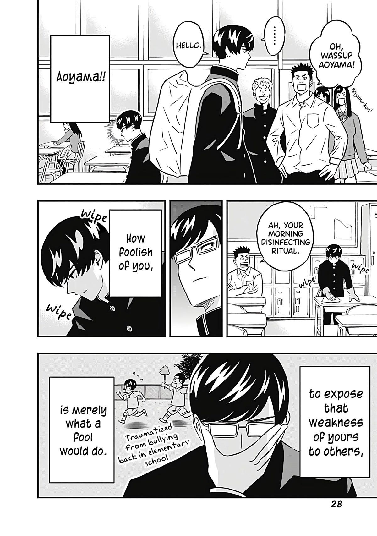 Clean Freak! Aoyama-kun Chapter 33 - Page 6 in English