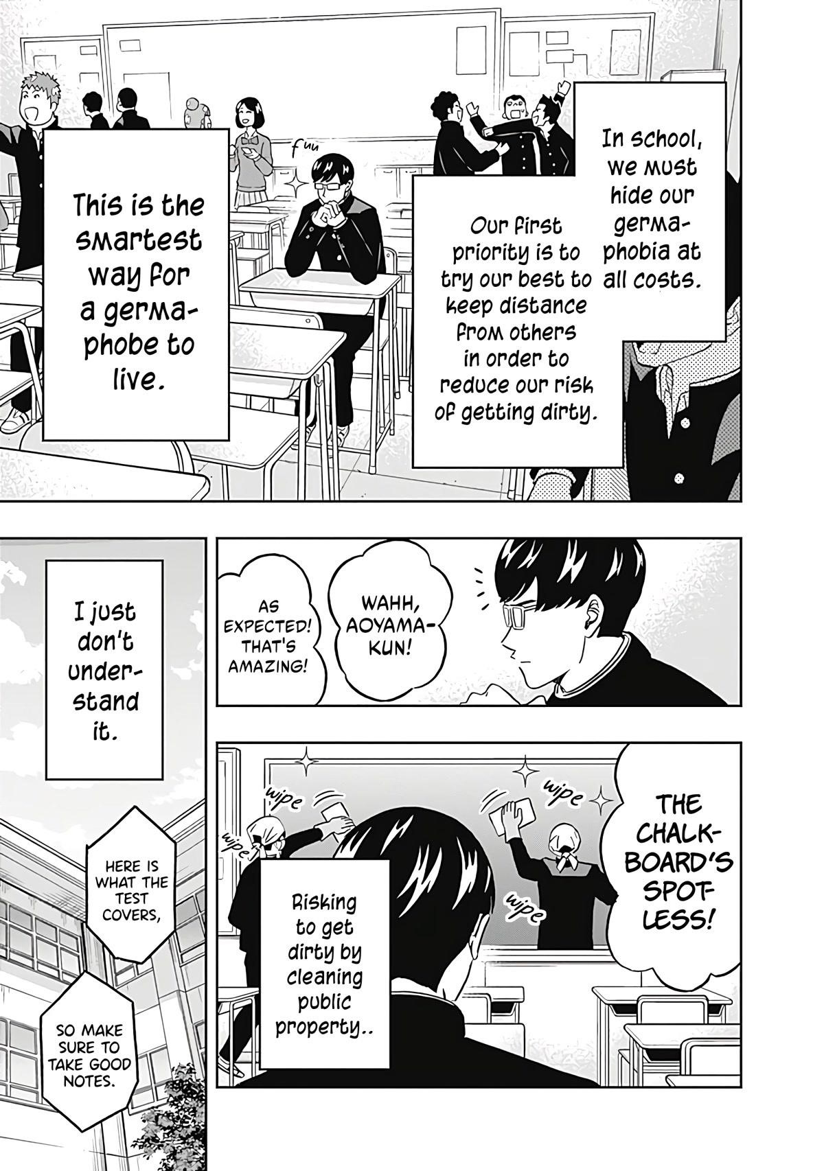 Clean Freak! Aoyama-kun Chapter 33 - Page 7 in English